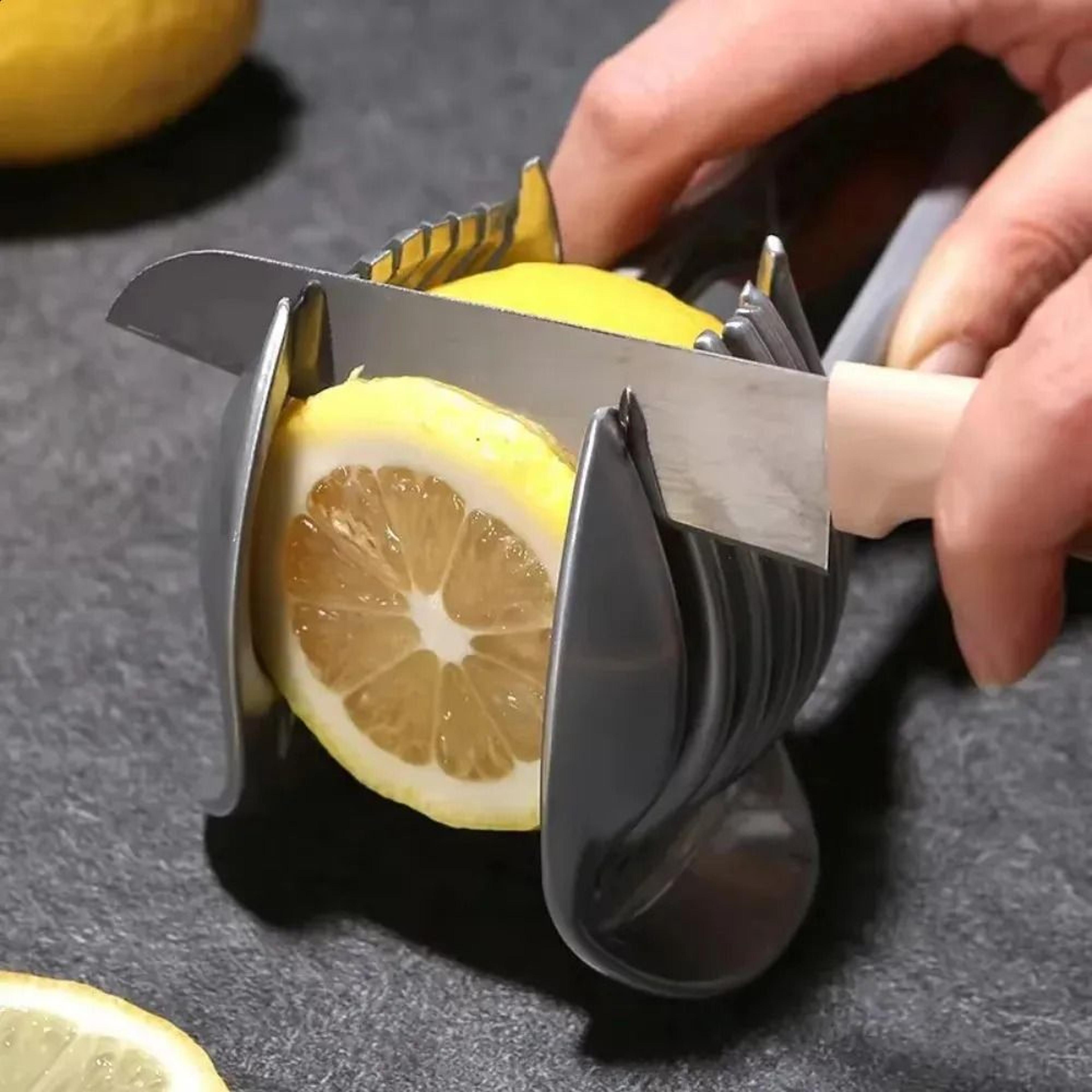 aluminum alloy fruit and vegetable slicer handheld lemon tomato onion cutter