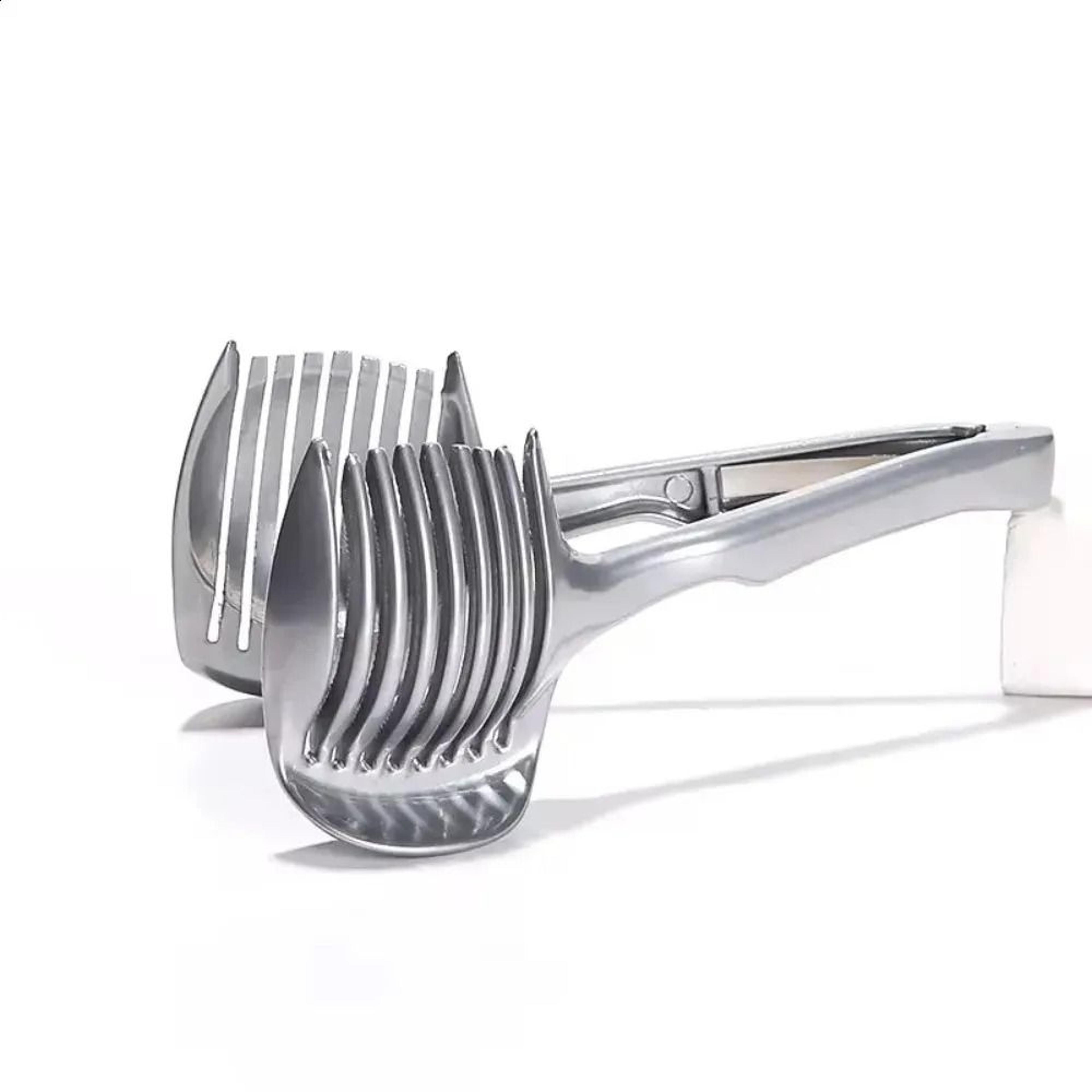 Aluminum Alloy Fruit And Vegetable Slicer Handheld Lemon Tomato Onion Cutter 2