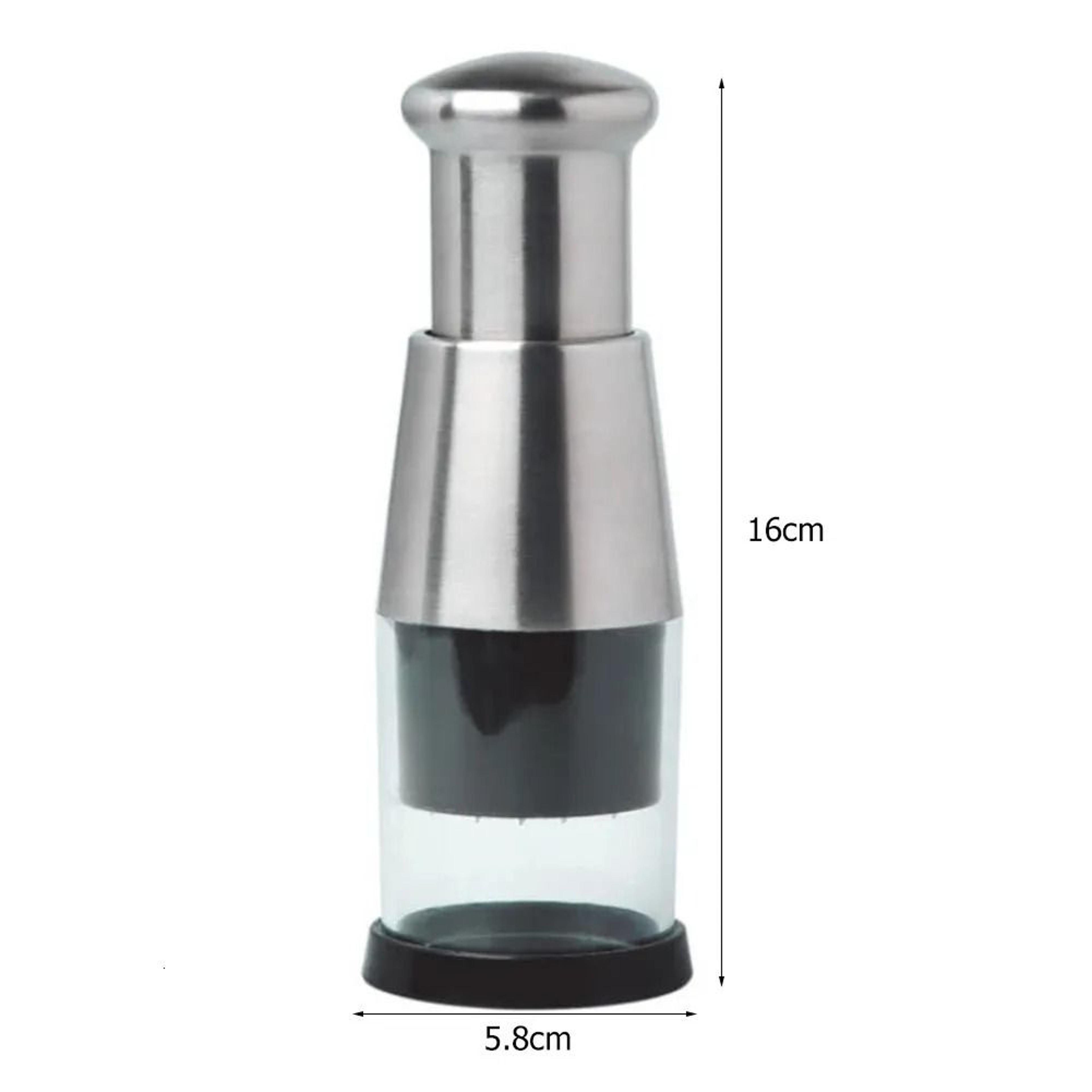 Stainless Steel Manual Hand Chopper For Garlic Ginger Herbs 2