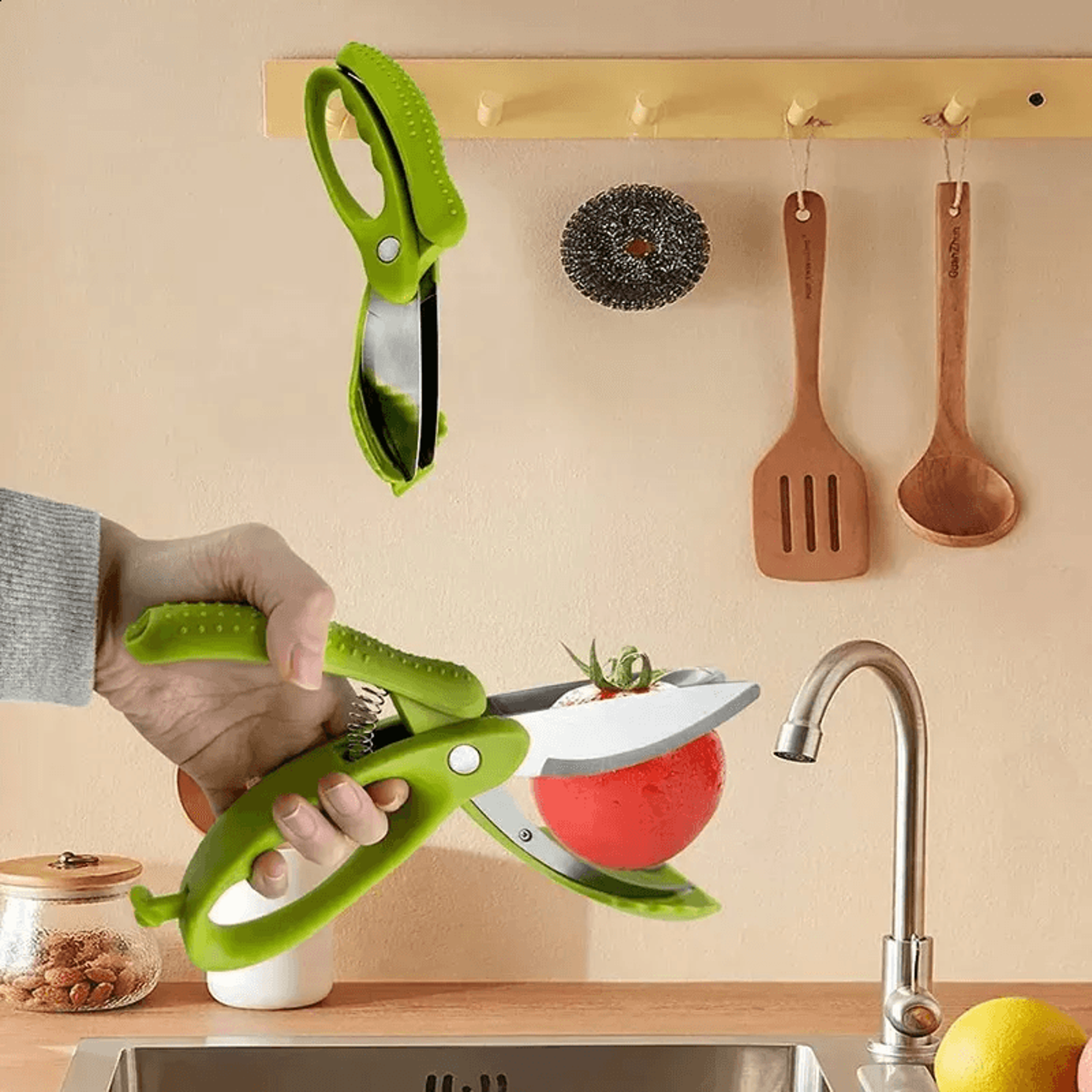 Stainless Steel Salad Knife Vegetable And Fruit Chopper For Easy Food Prep 1