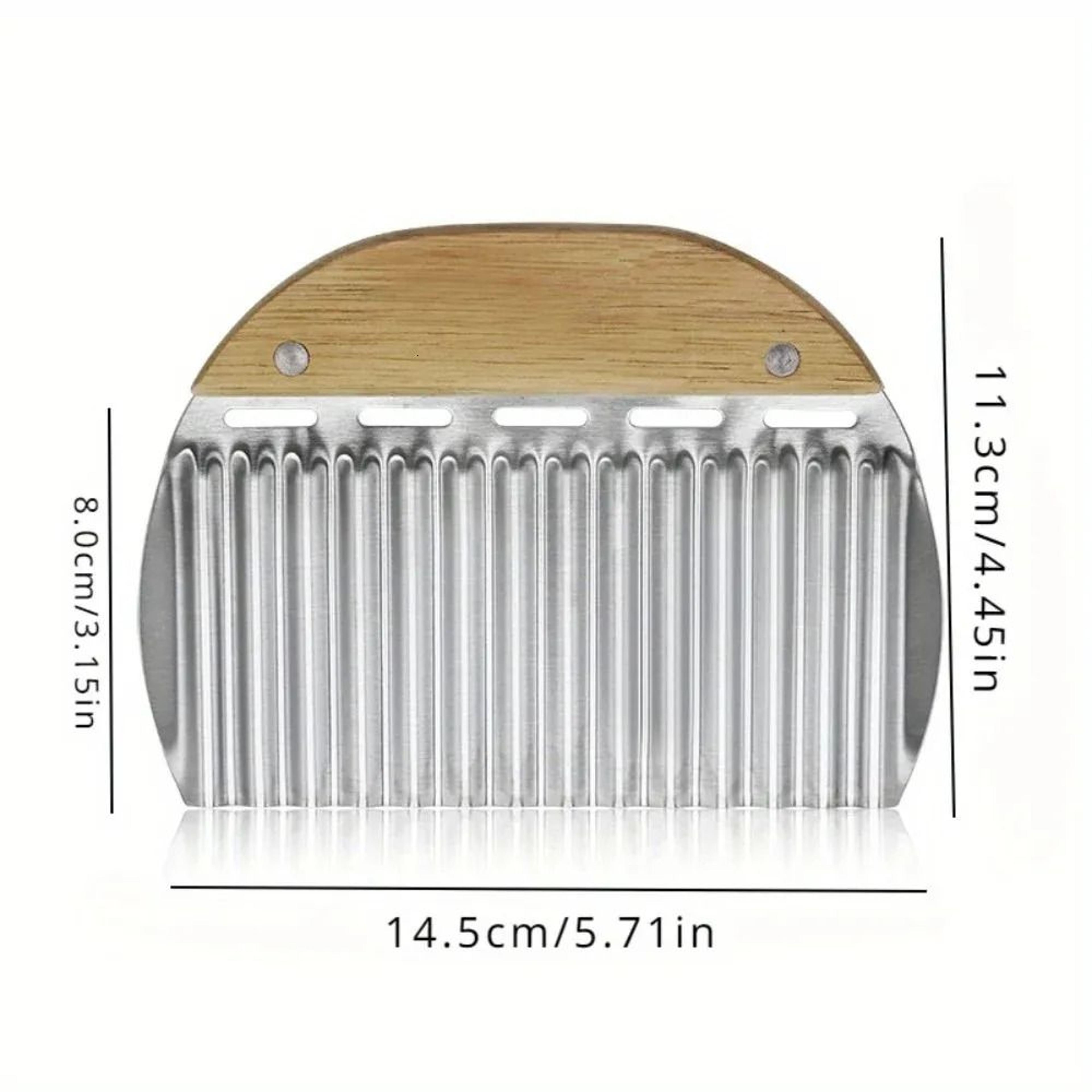 Stainless Steel French Fry Cutter Crinkle Potato Slicer 3