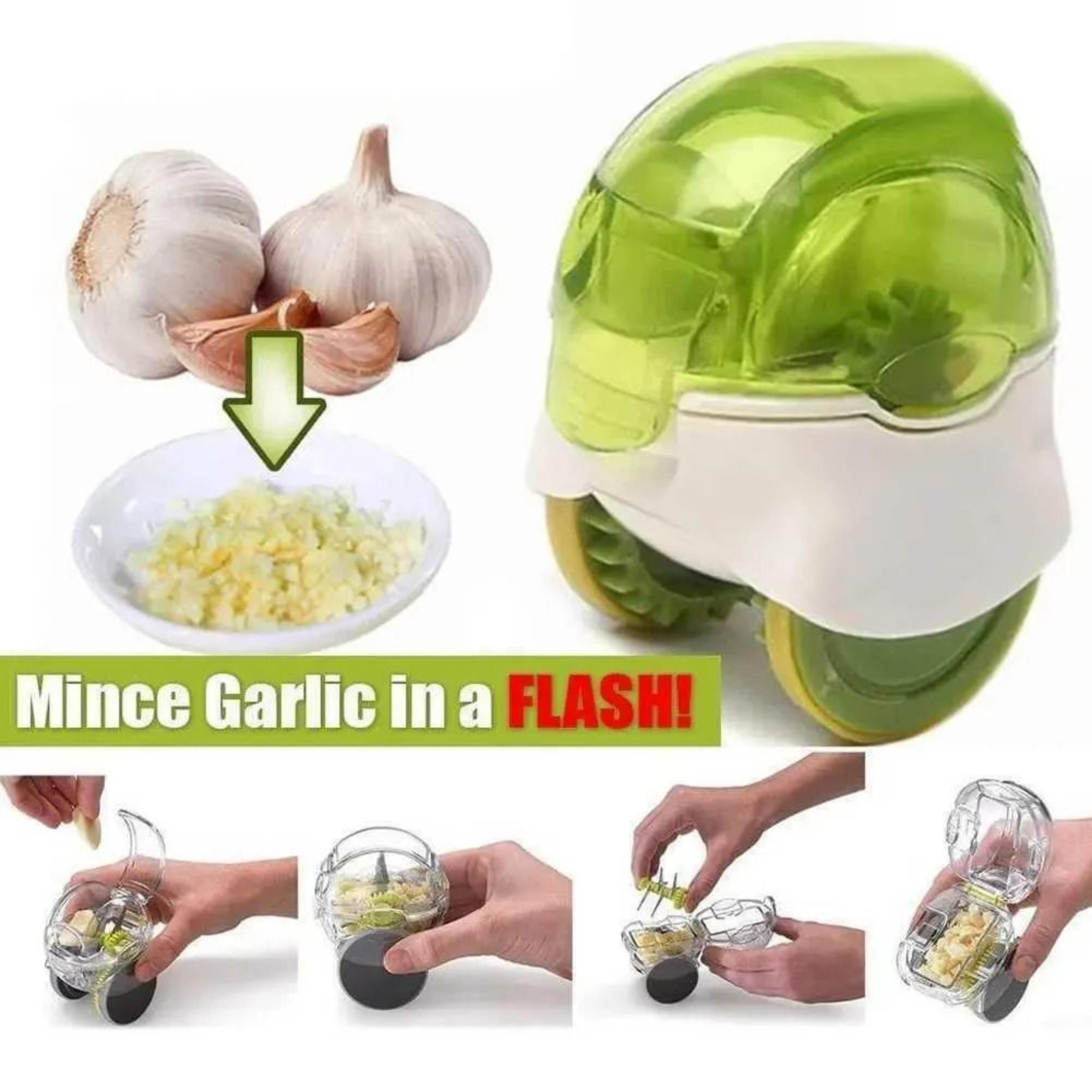 Garlic Roller Peeler Manual Garlic Mincer Kitchen Tool 3