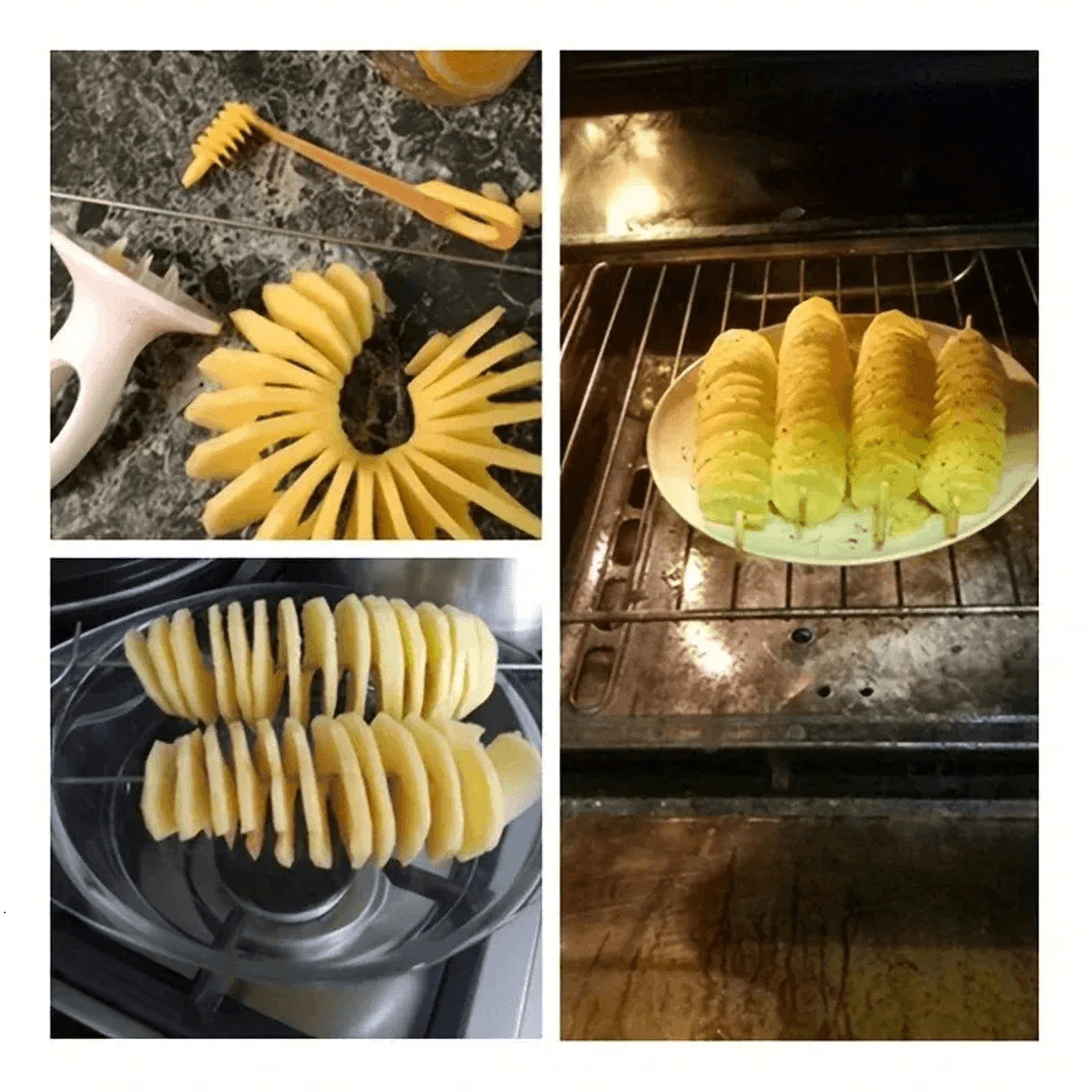 Stainless Steel Vegetable Spiralizer And Spiral Potato Cutter 1