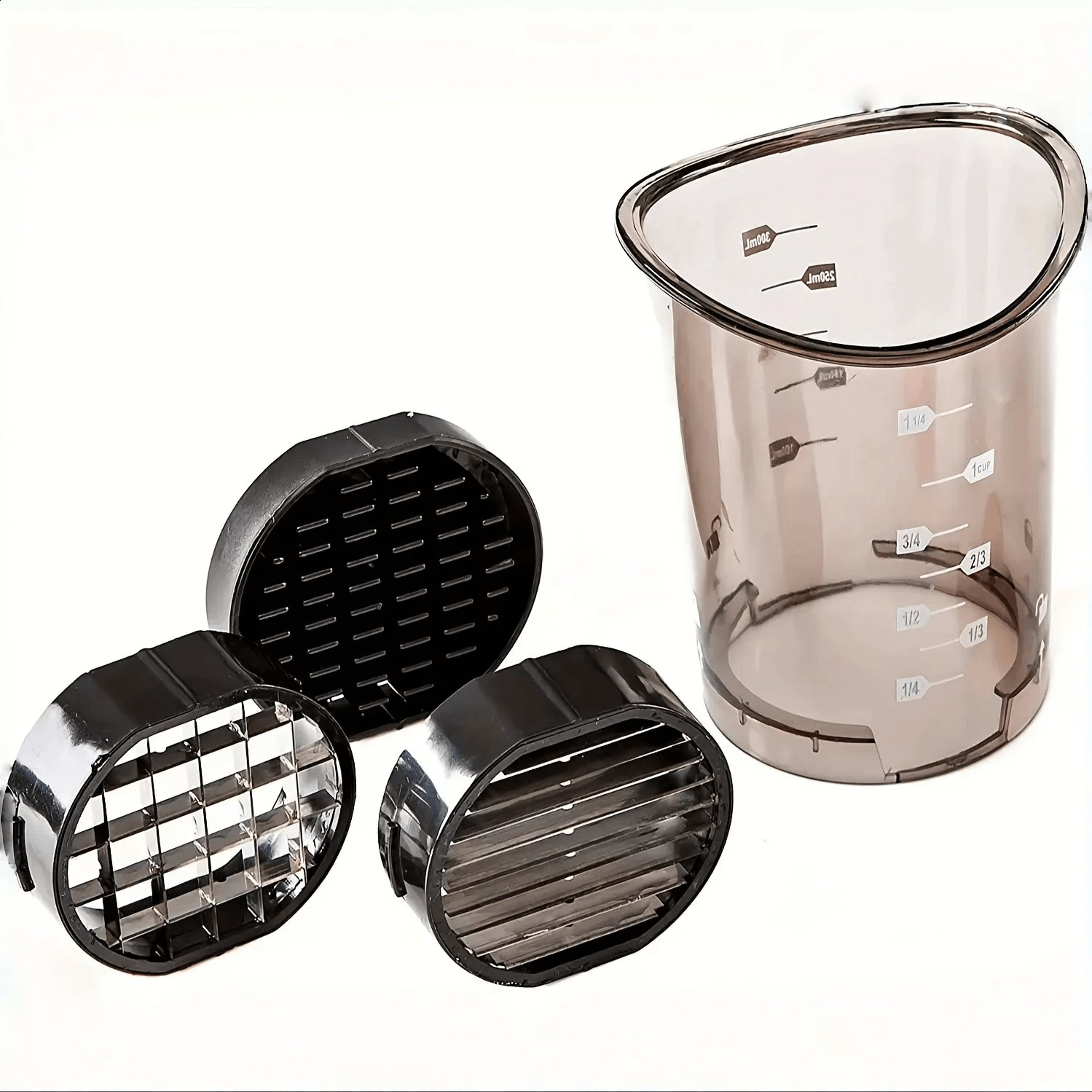 Vegetable Fruit Slicer Cup Manual Food Chopper Kitchen Cutter 2