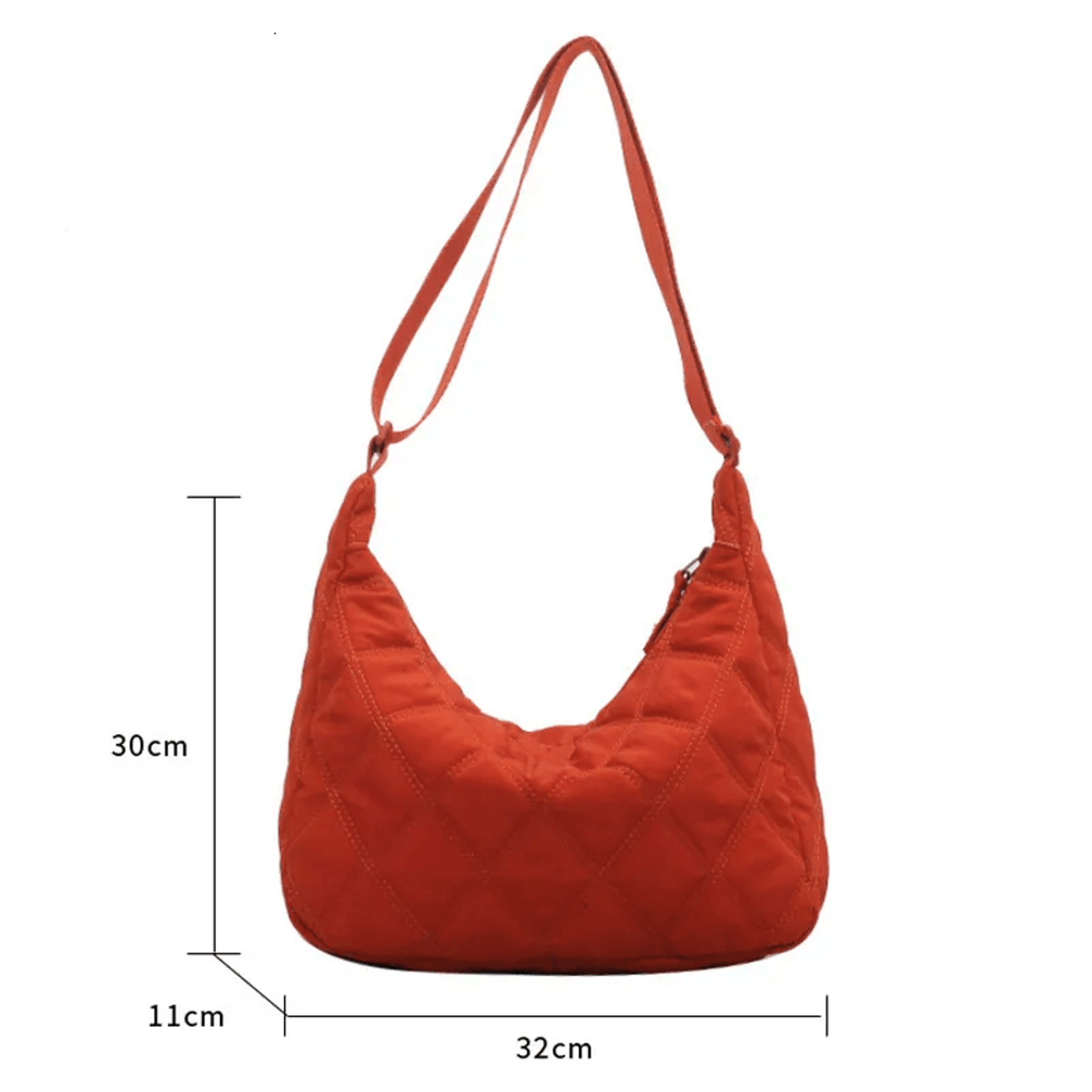 Leopard Print Dumpling Bag Womens Crossbody Shoulder Underarm Purse 5