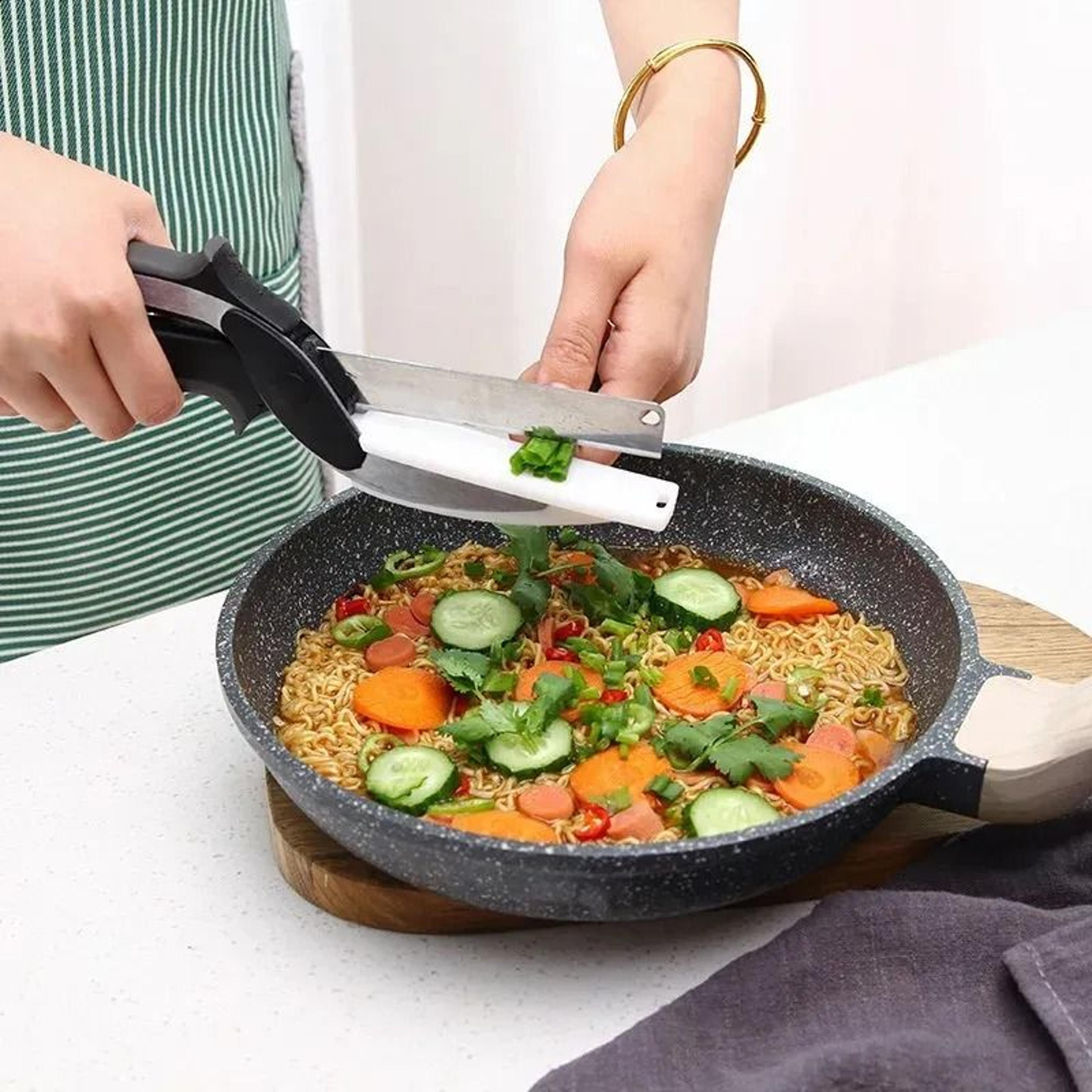 stainless steel barbecue steak shears with separable kitchen scissors design