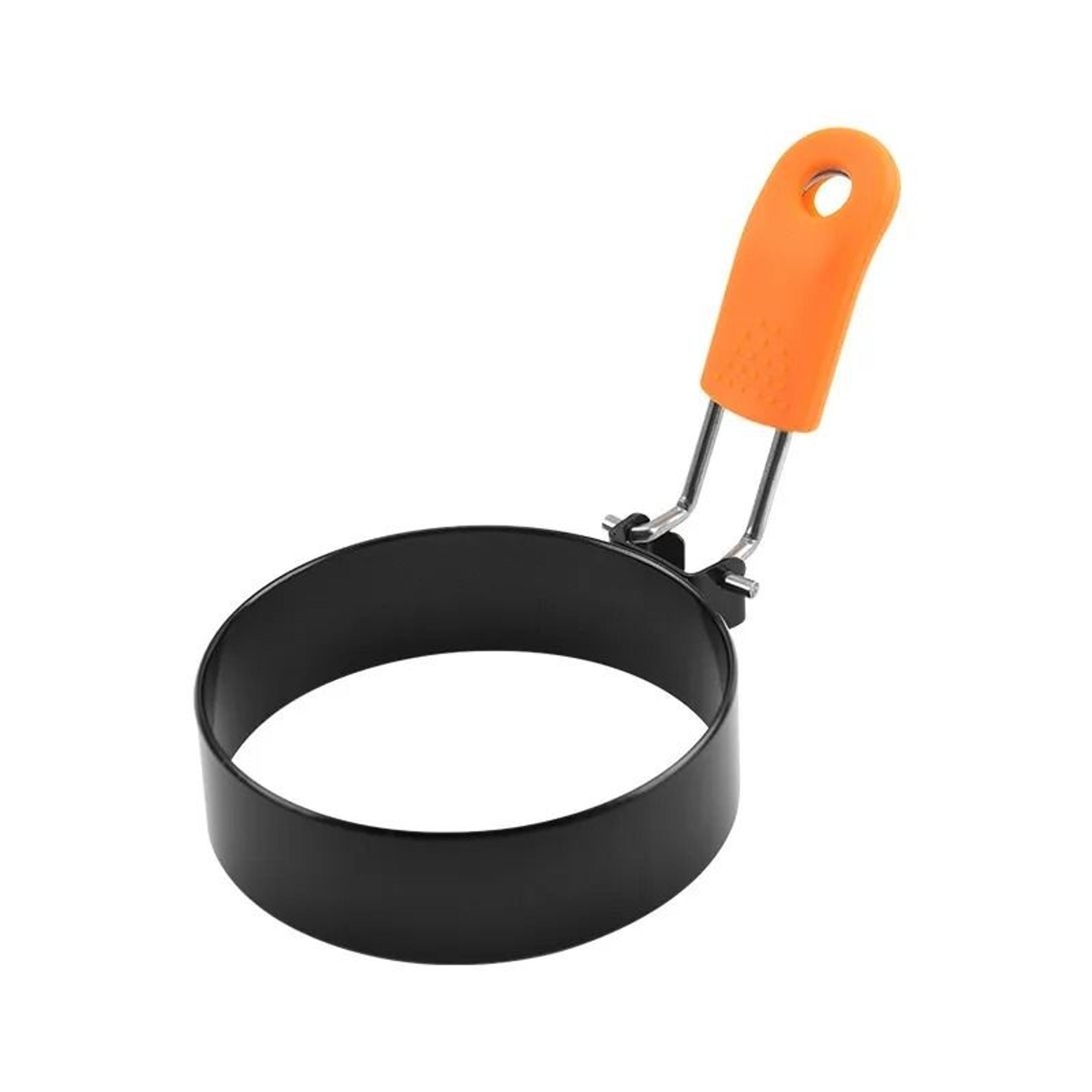 non stick round egg ring mold metal frying ring for eggs and burger patties