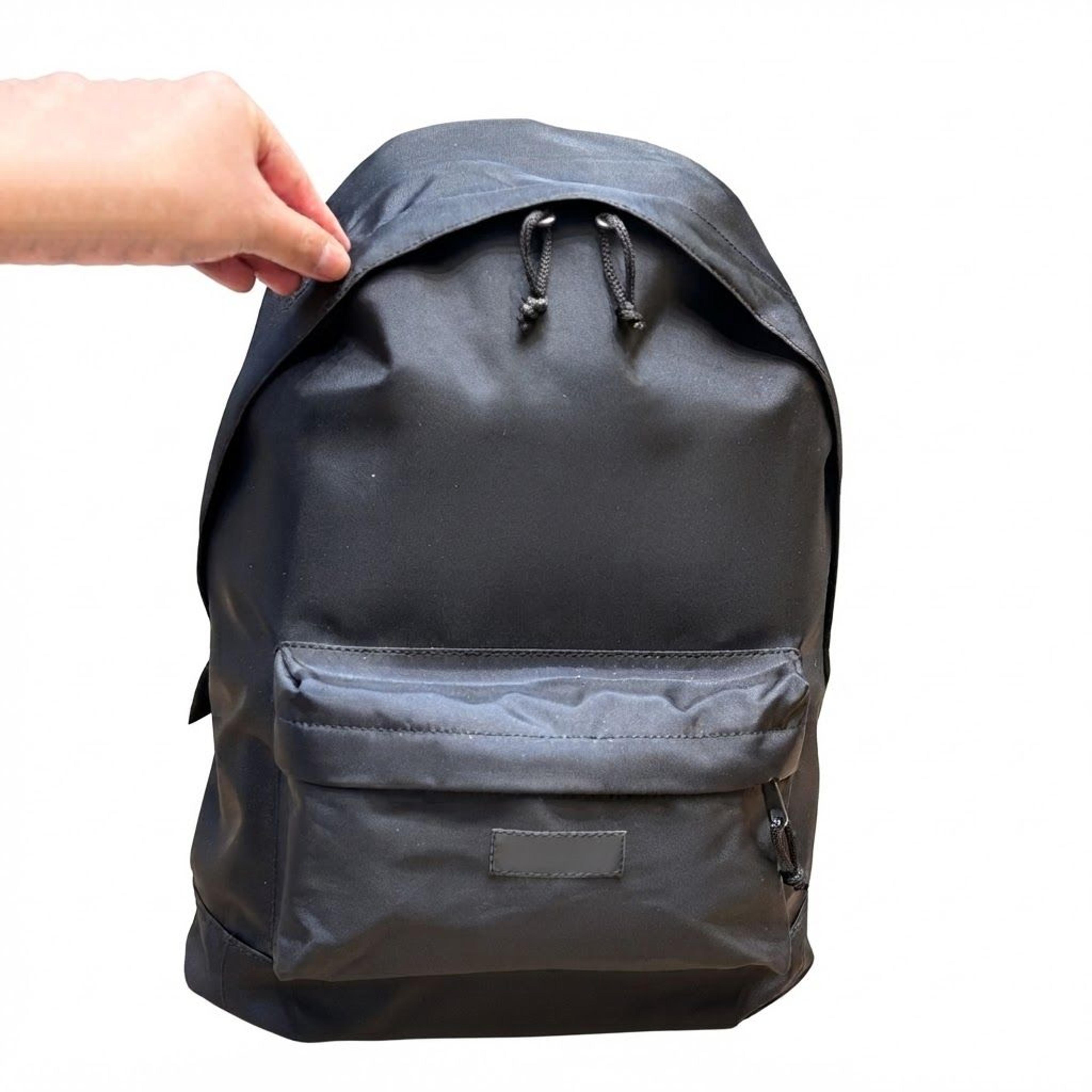 water-resistant nylon laptop backpack with sleeve and multiway carry