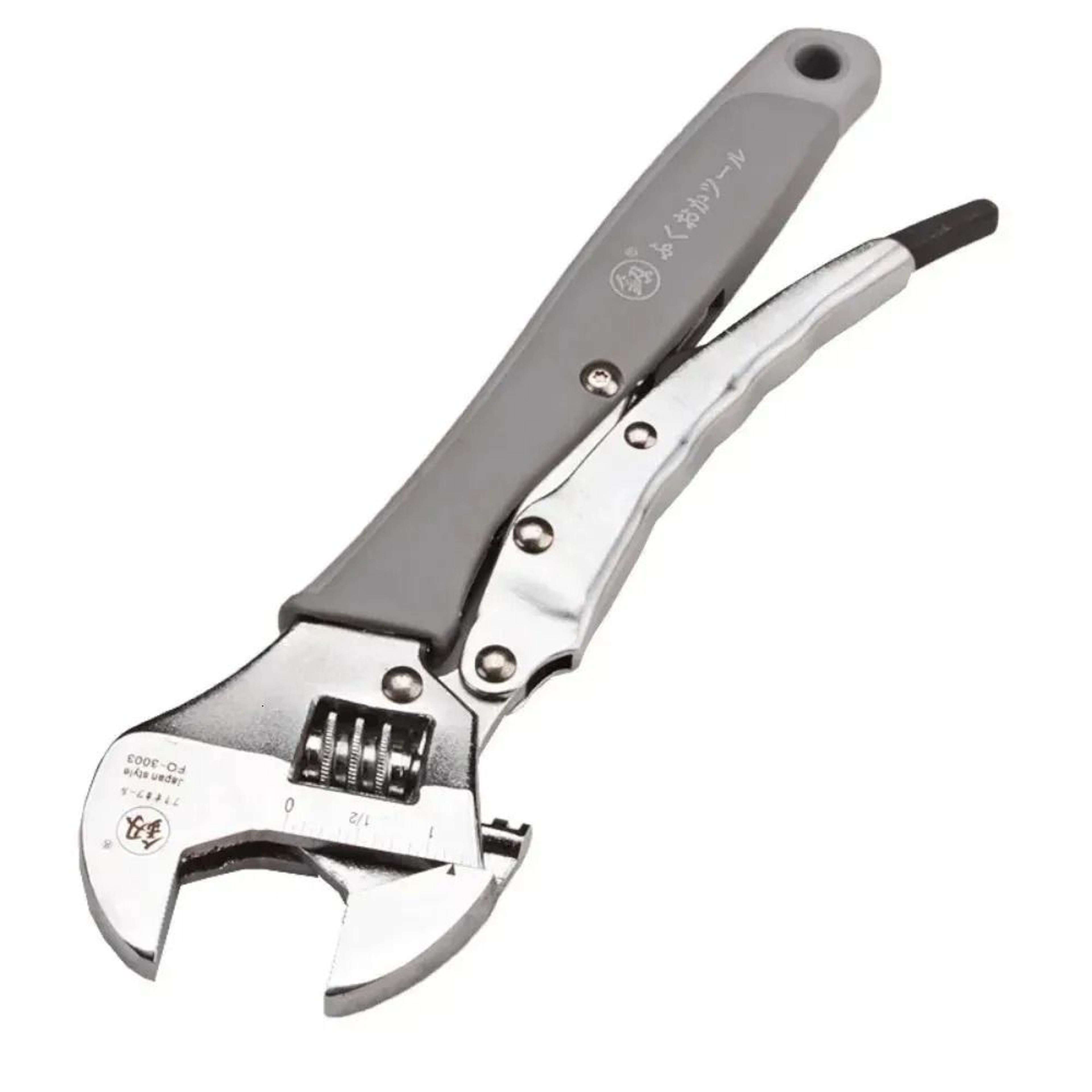 adjustable carbon steel wrench for mechanical repairs