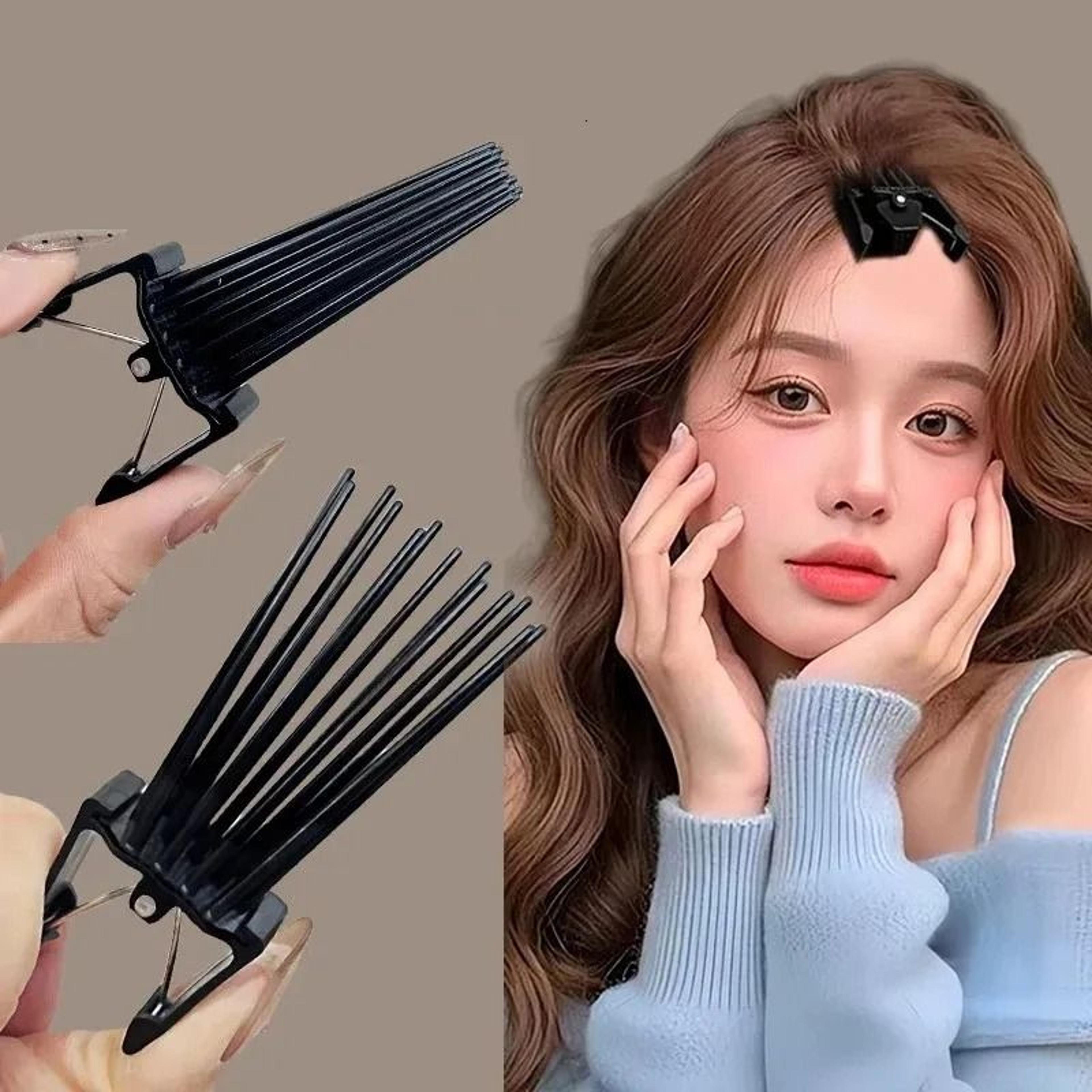 acrylic root volumizing hair clip for curling and lift
