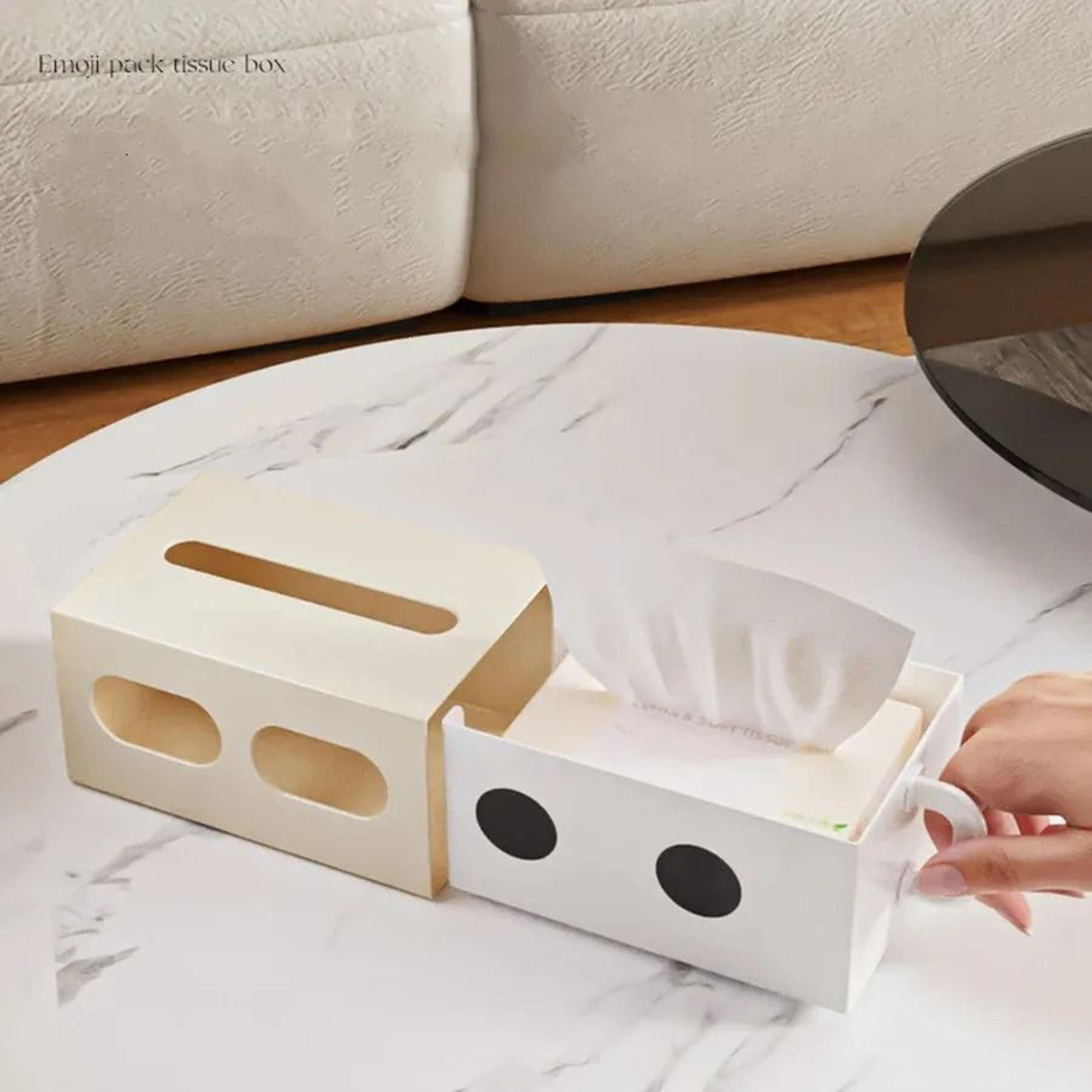 luxury decorative tissue box and napkin holder