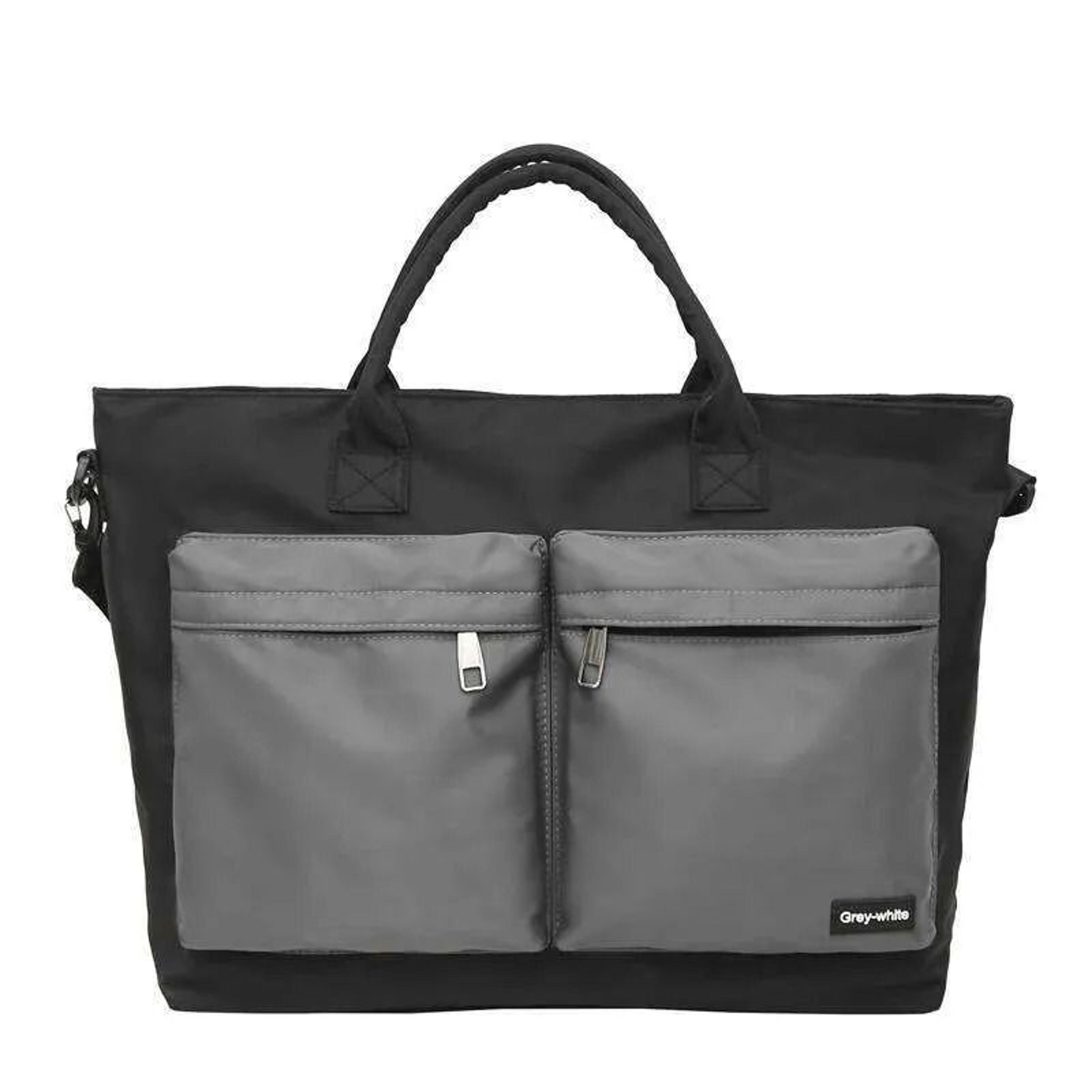 large capacity nylon crossbody shoulder bag for work and travel