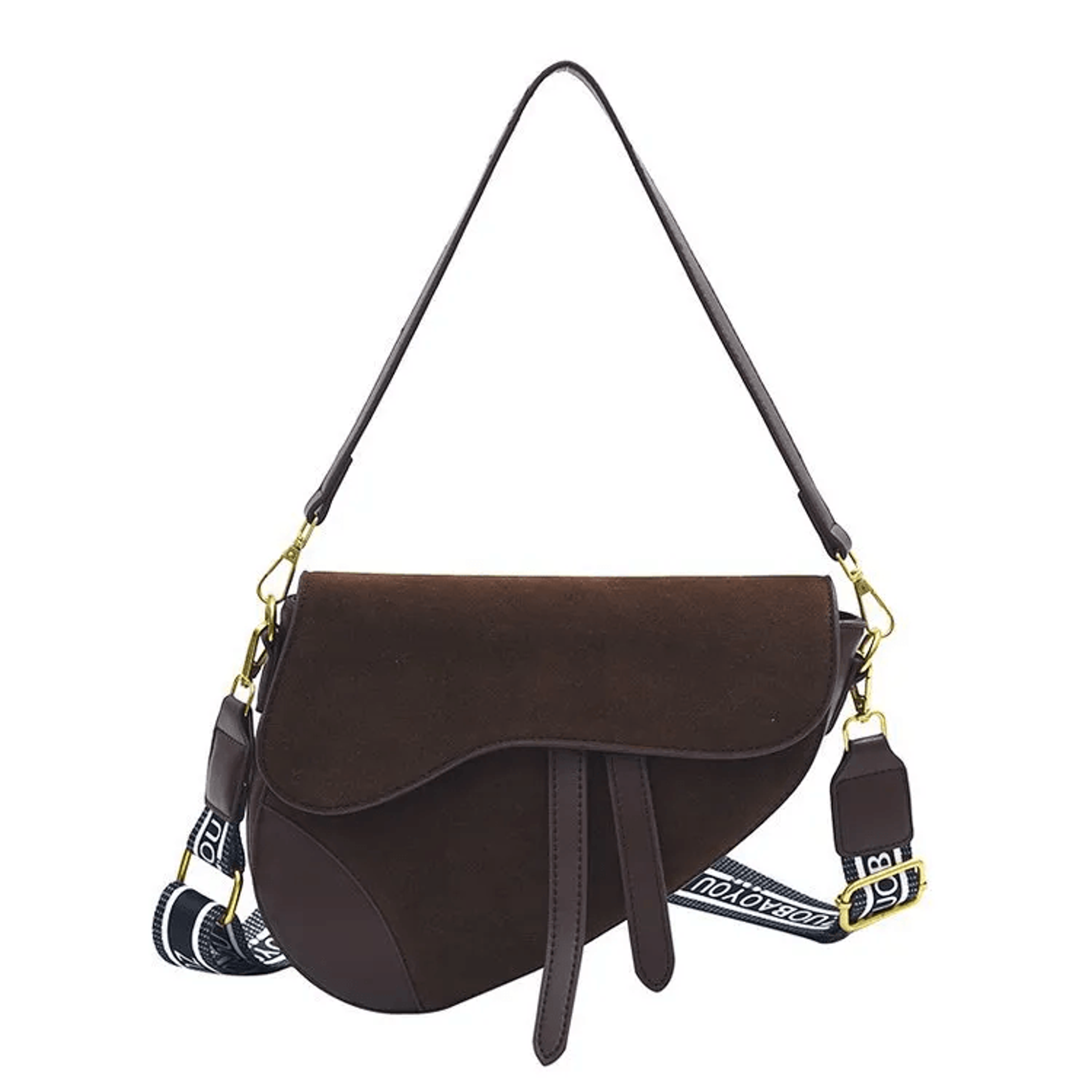 women saddle shoulder bag for casual everyday use