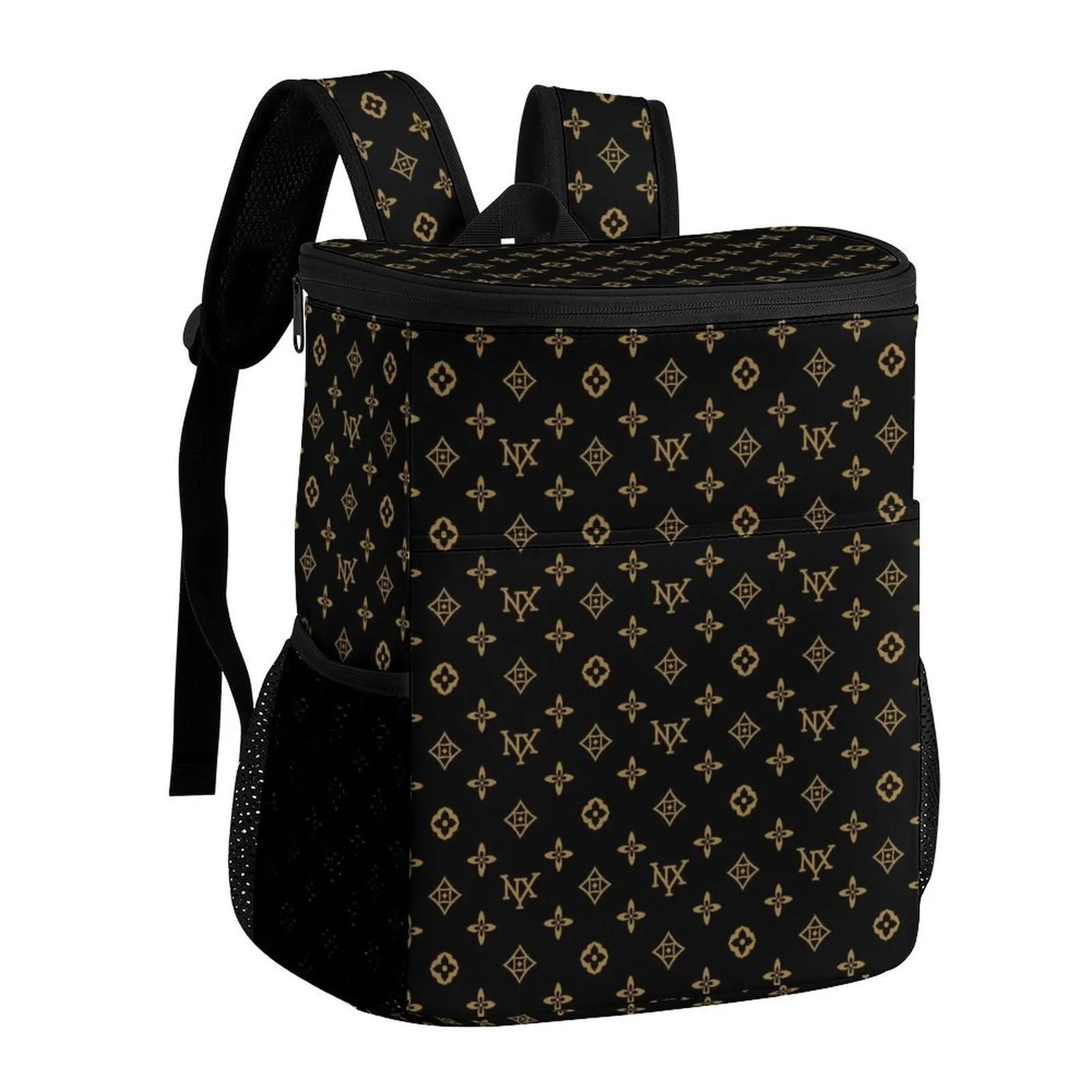 portable insulated lunch cooler bag with shoulder strap
