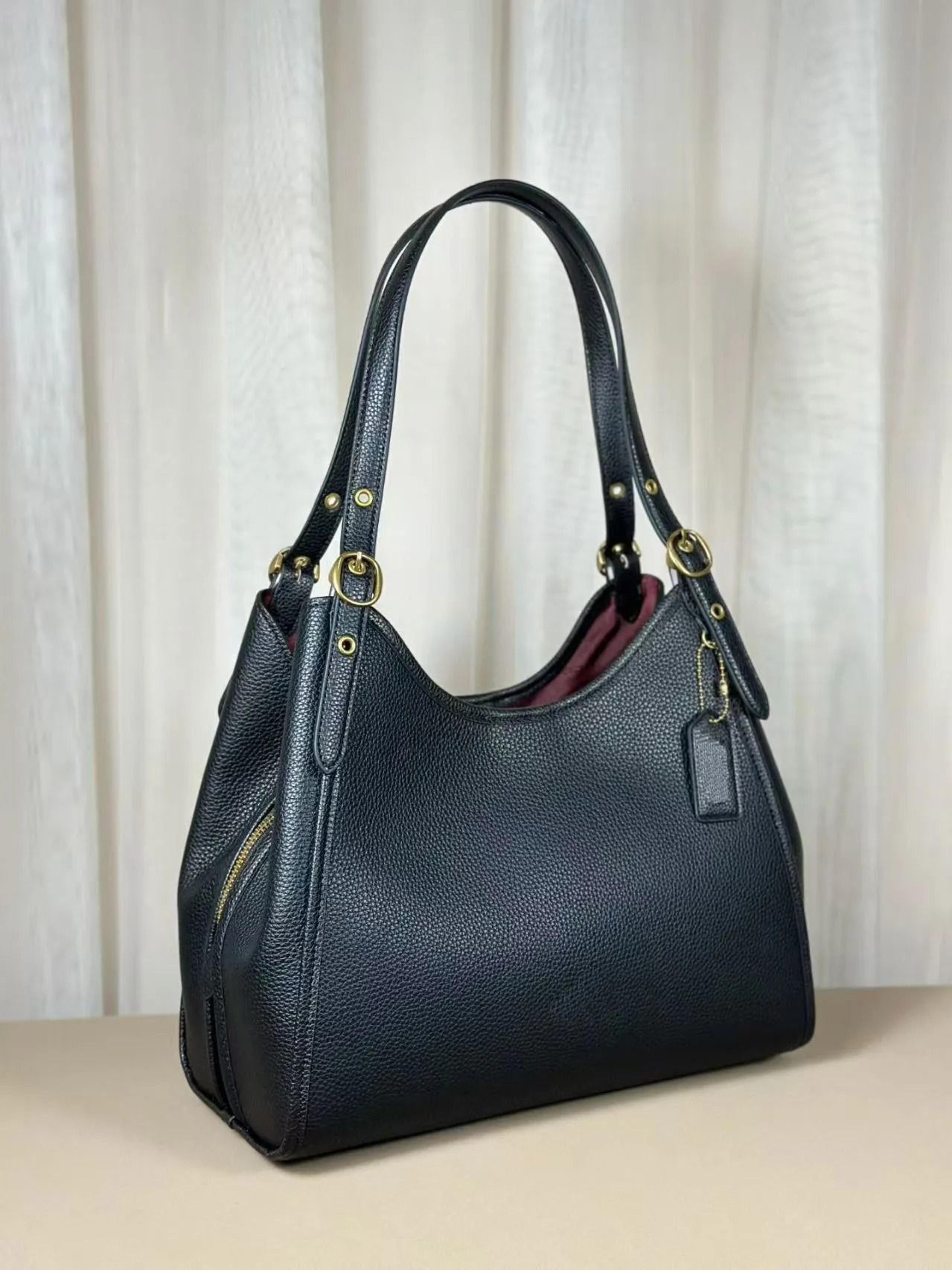 large shoulder tote bag with top handle for work
