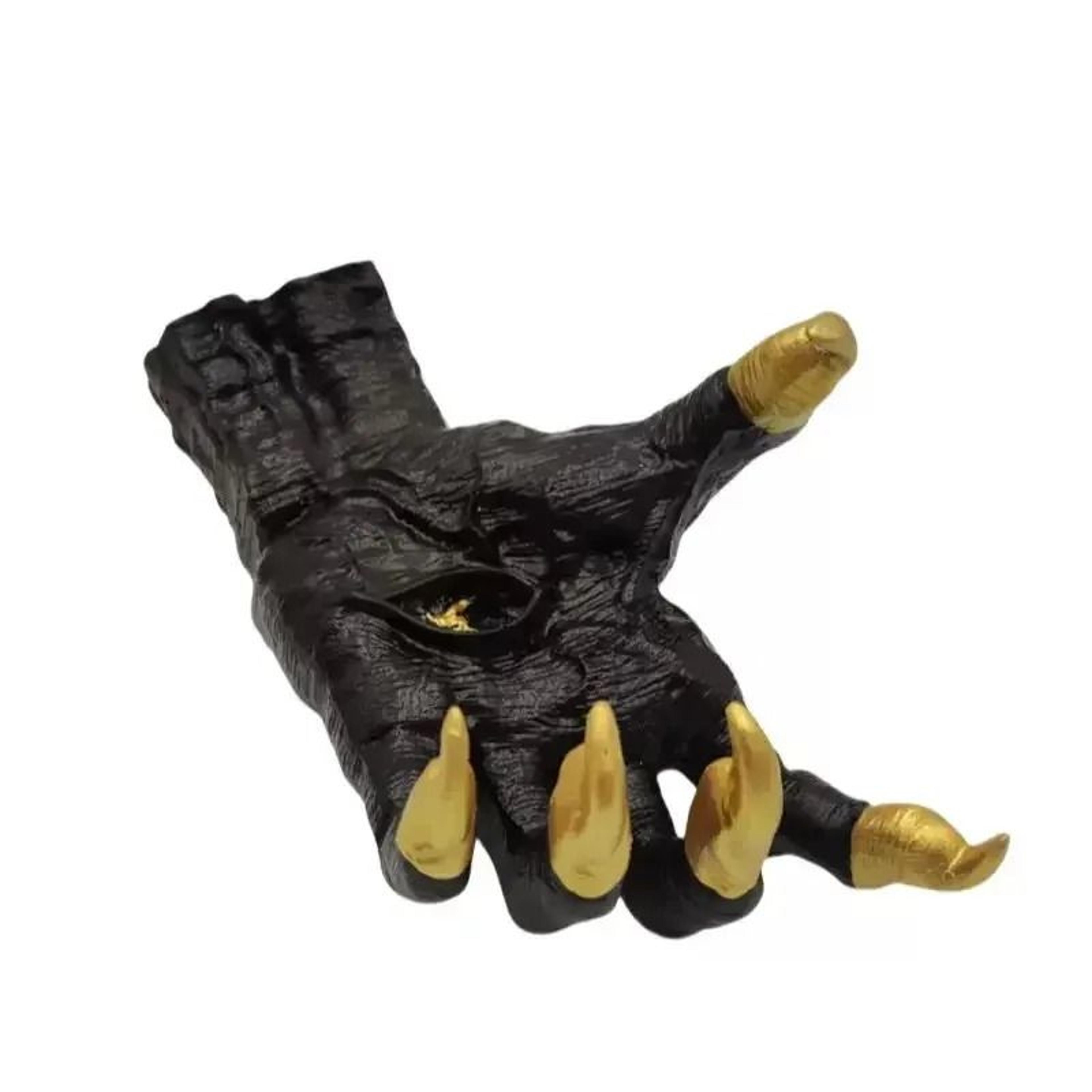gothic witch hand wall sculpture resin halloween decorative hanger