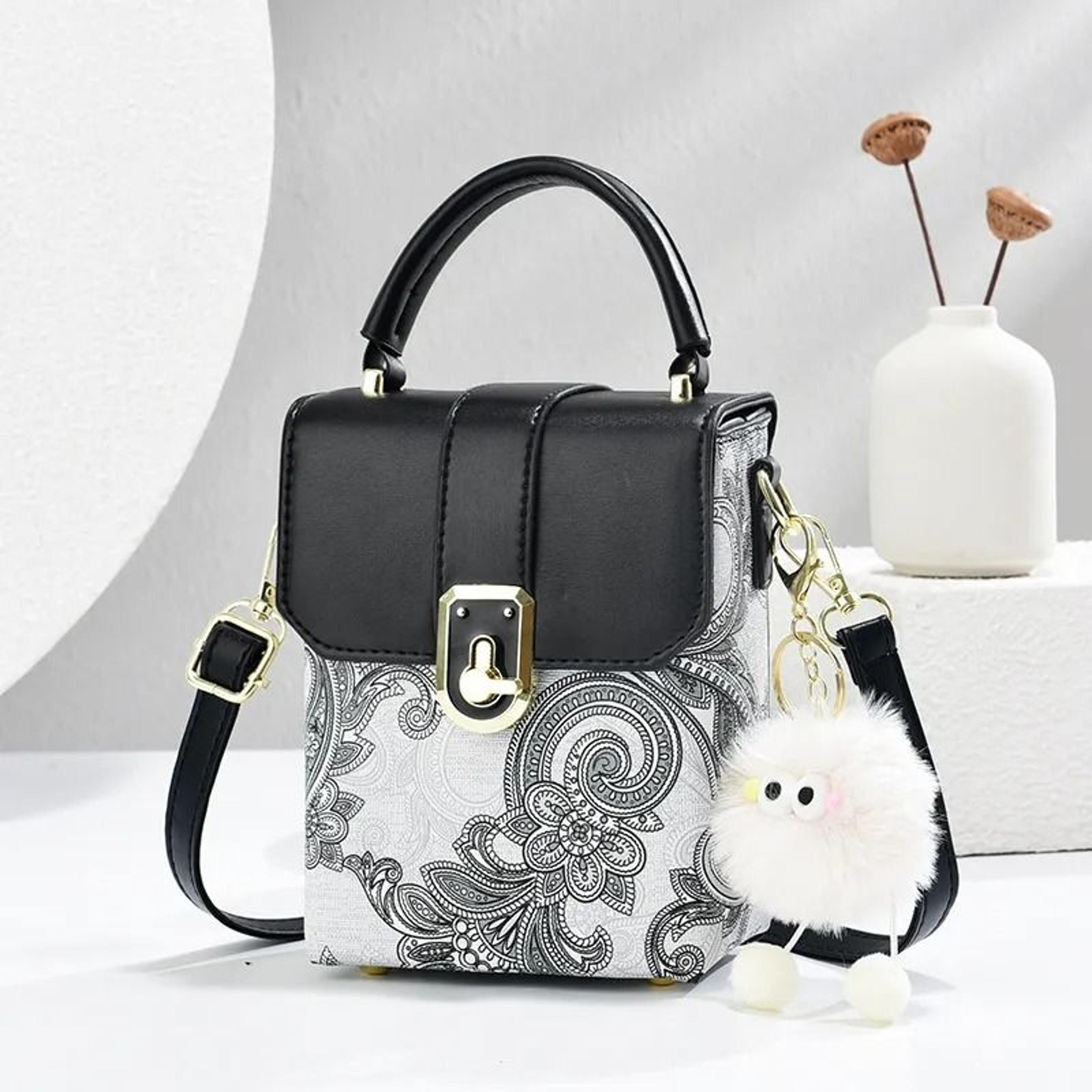 designer crossbody phone bag with adjustable shoulder strap