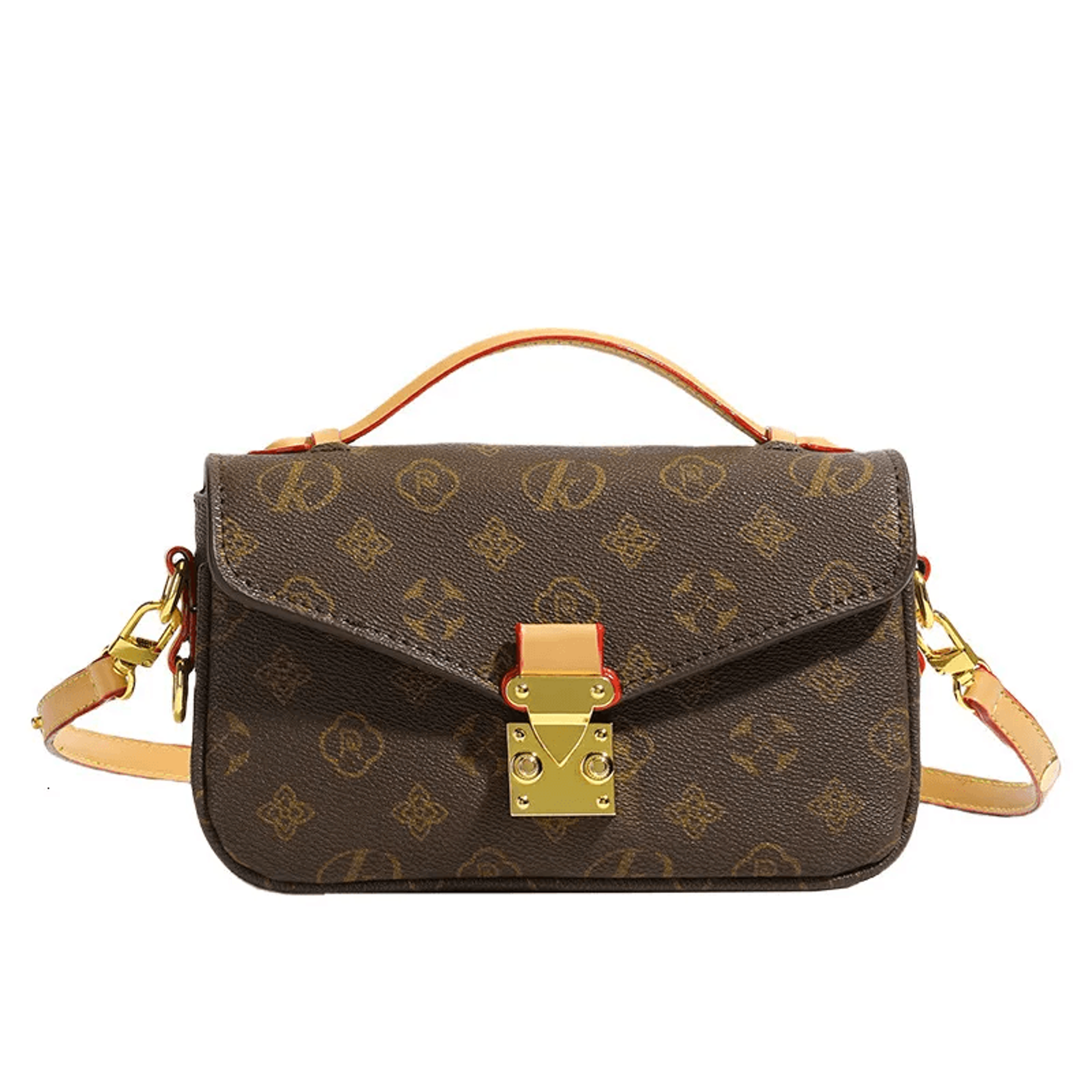 vintage small square crossbody shoulder bag for women