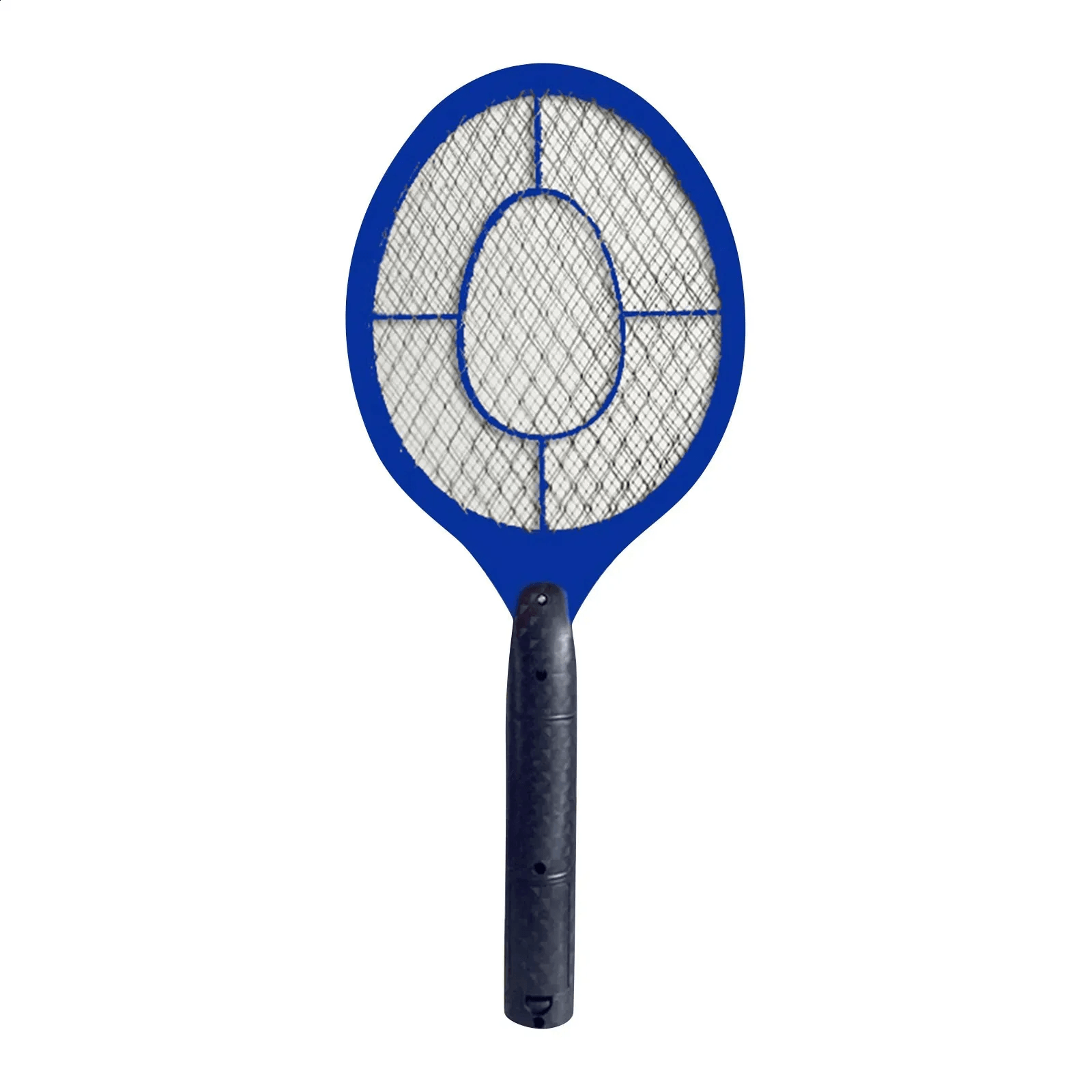 rechargeable electric mosquito swatter racket with safety switch for indoor and outdoor use
