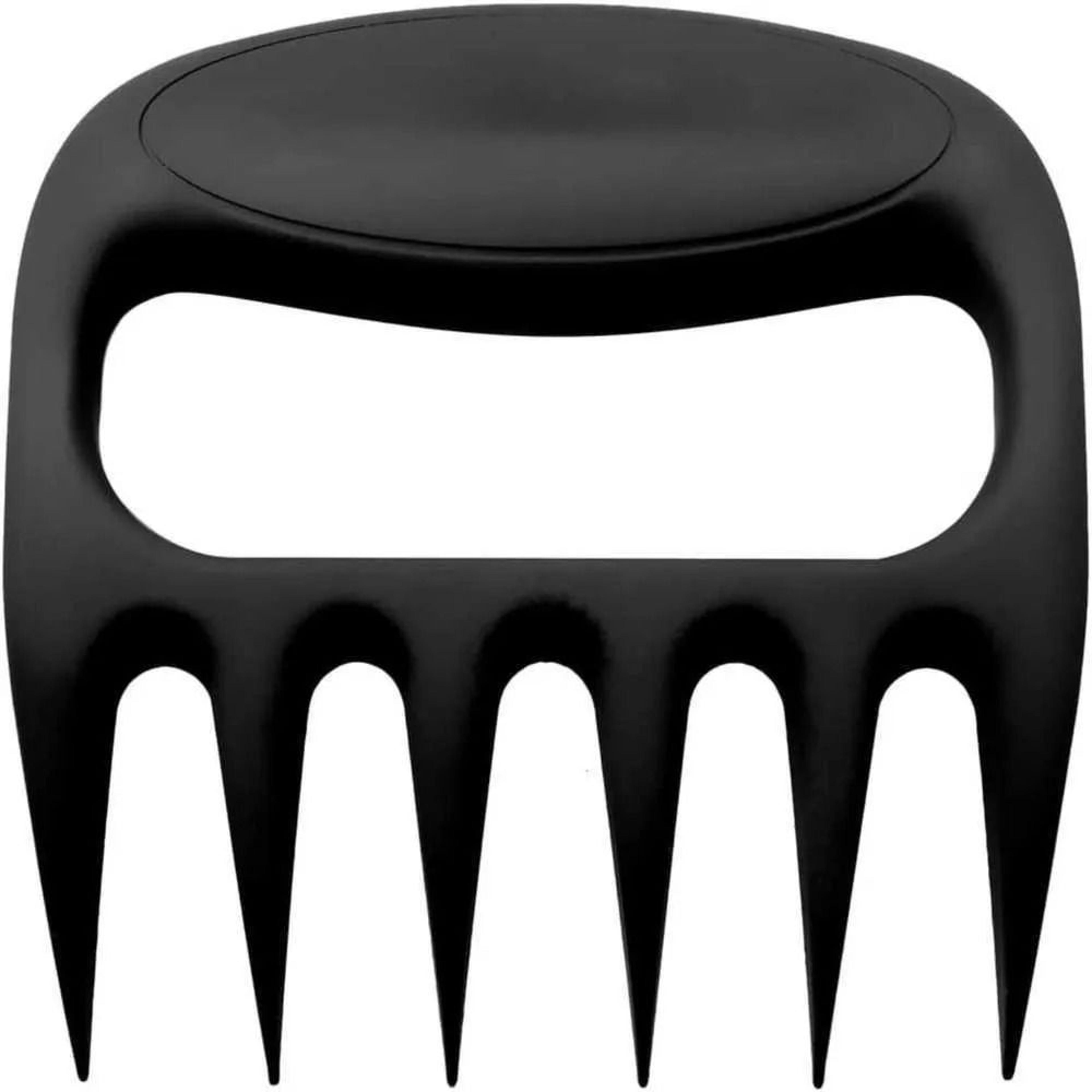 ergonomic hand rake garden cultivator claw nylon weeding tool
