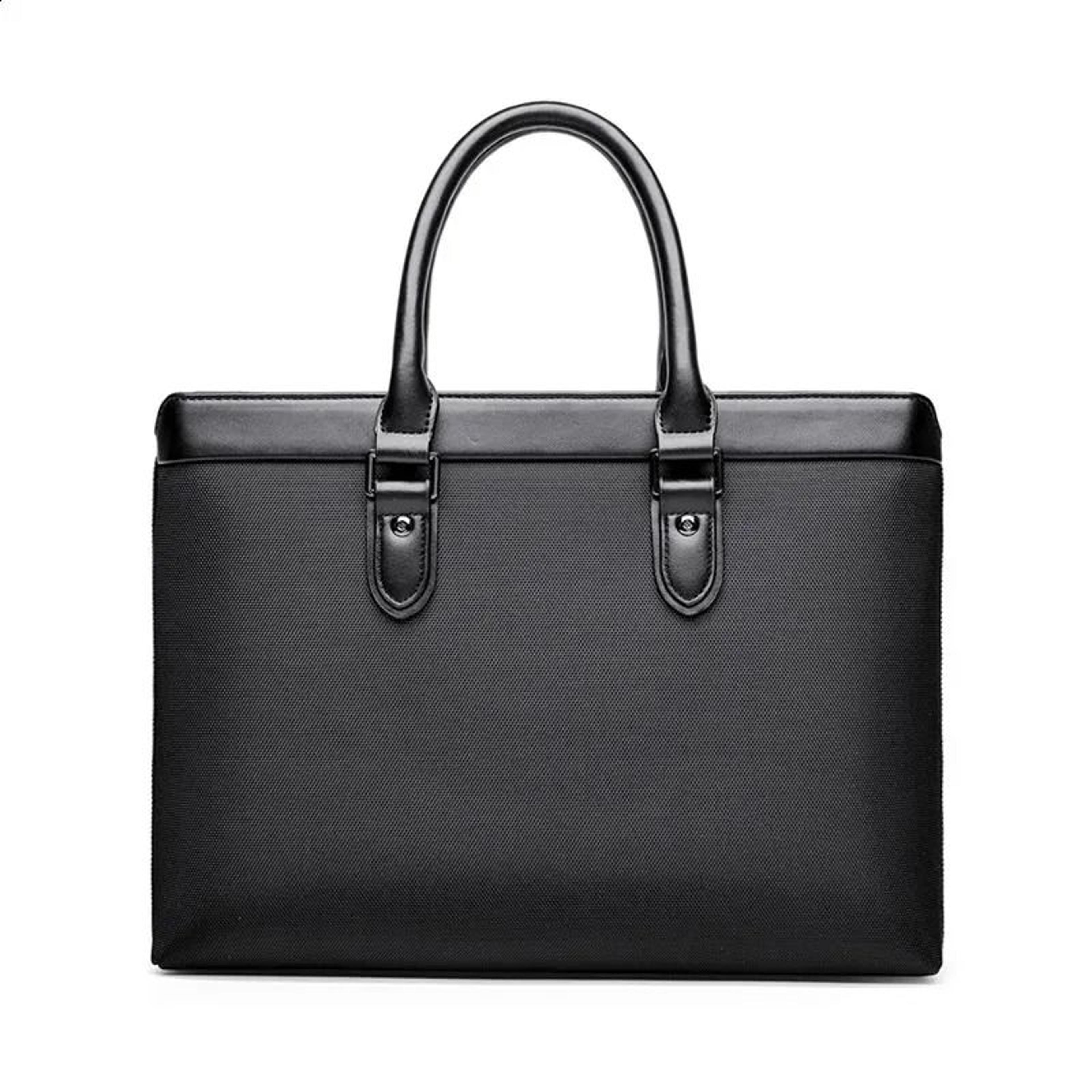 men waterproof oxford cloth laptop briefcase for business and travel