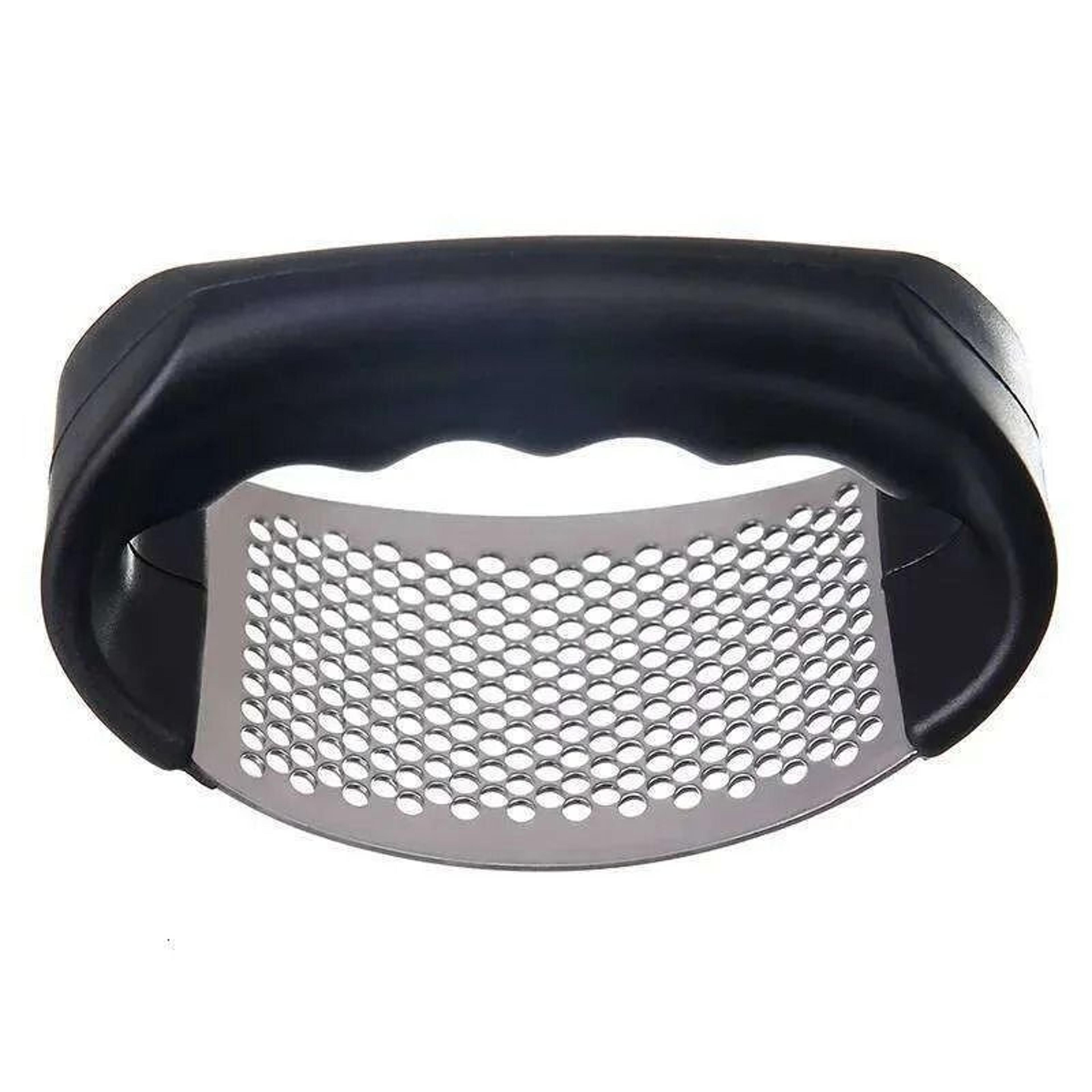 stainless steel manual garlic mincer portable handheld garlic and ginger crusher