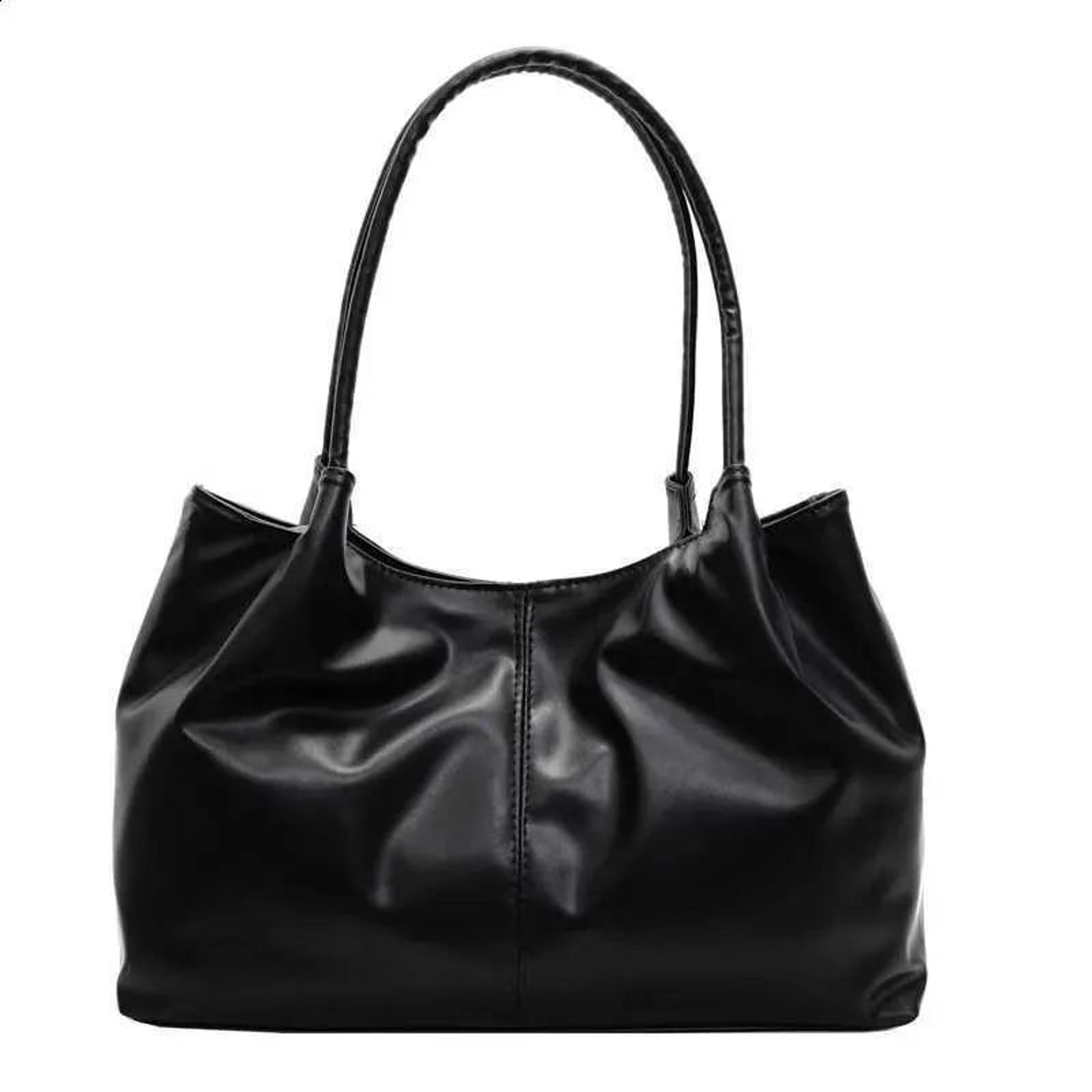 womens large capacity pu leather tote bag for work and everyday use