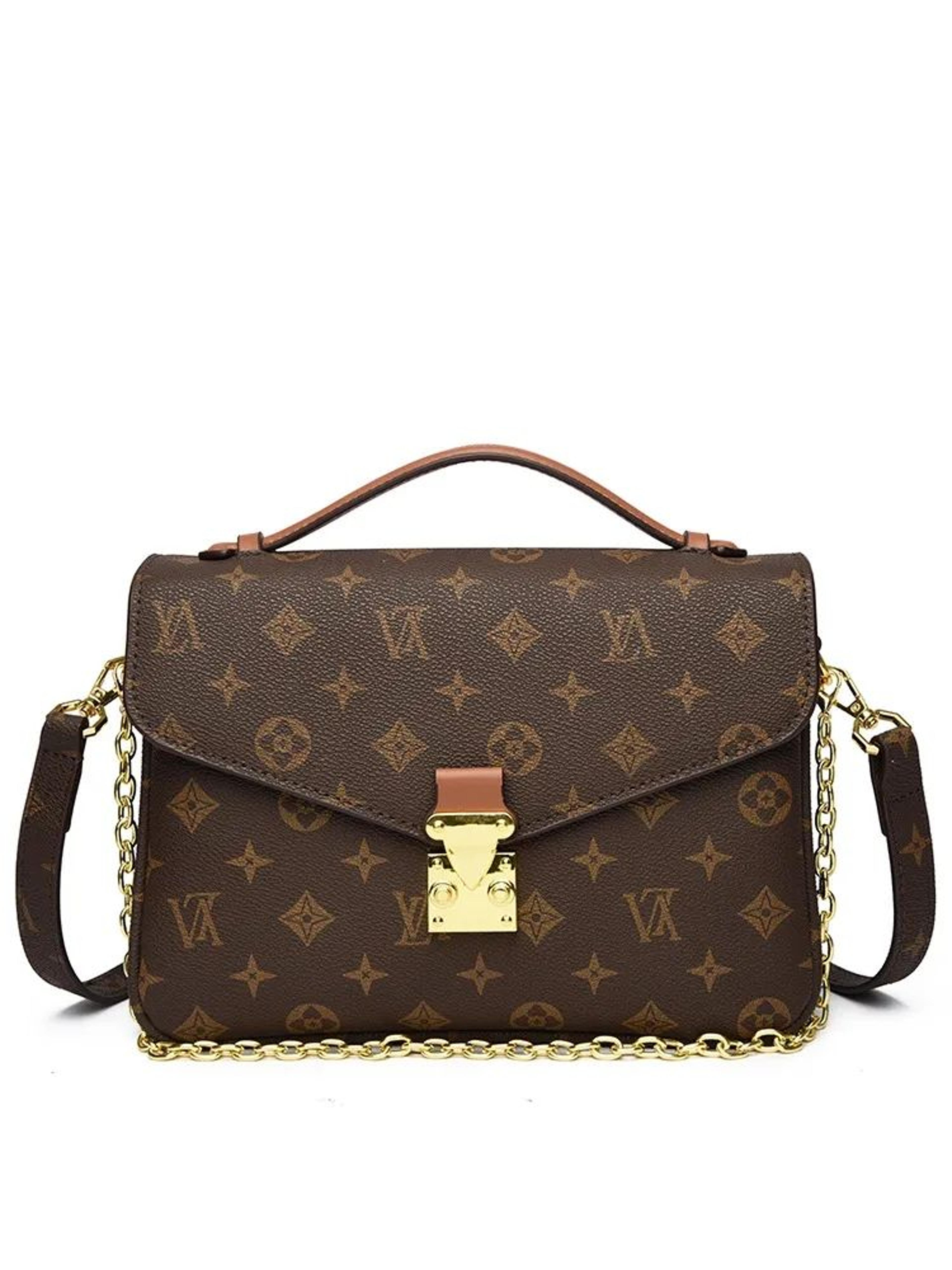 Vintage Floral Crossbody Shoulder Bag For Women Elegant Everyday Handbag 1