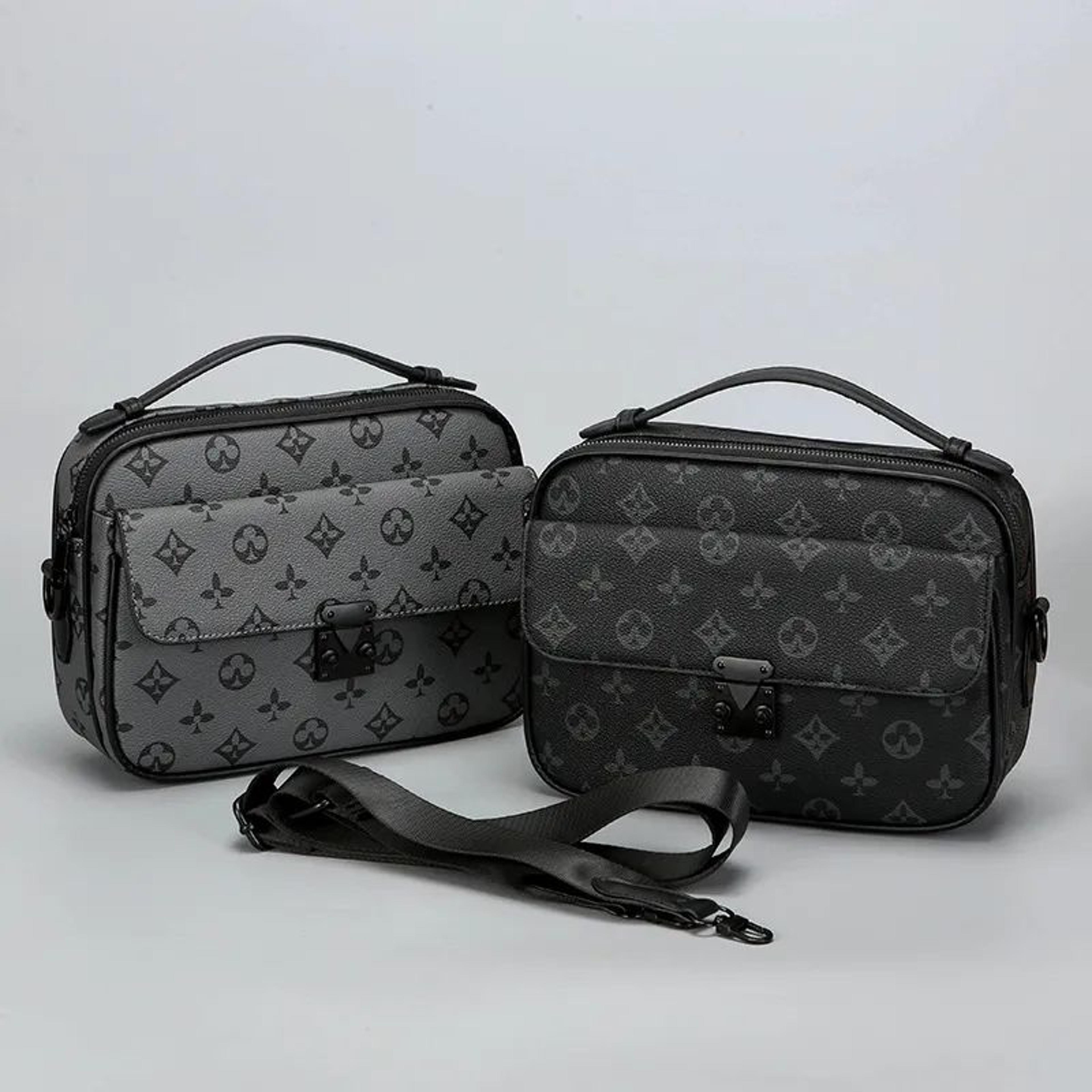 Men Crossbody Shoulder Bag With Adjustable Strap For Business And Commuting 2