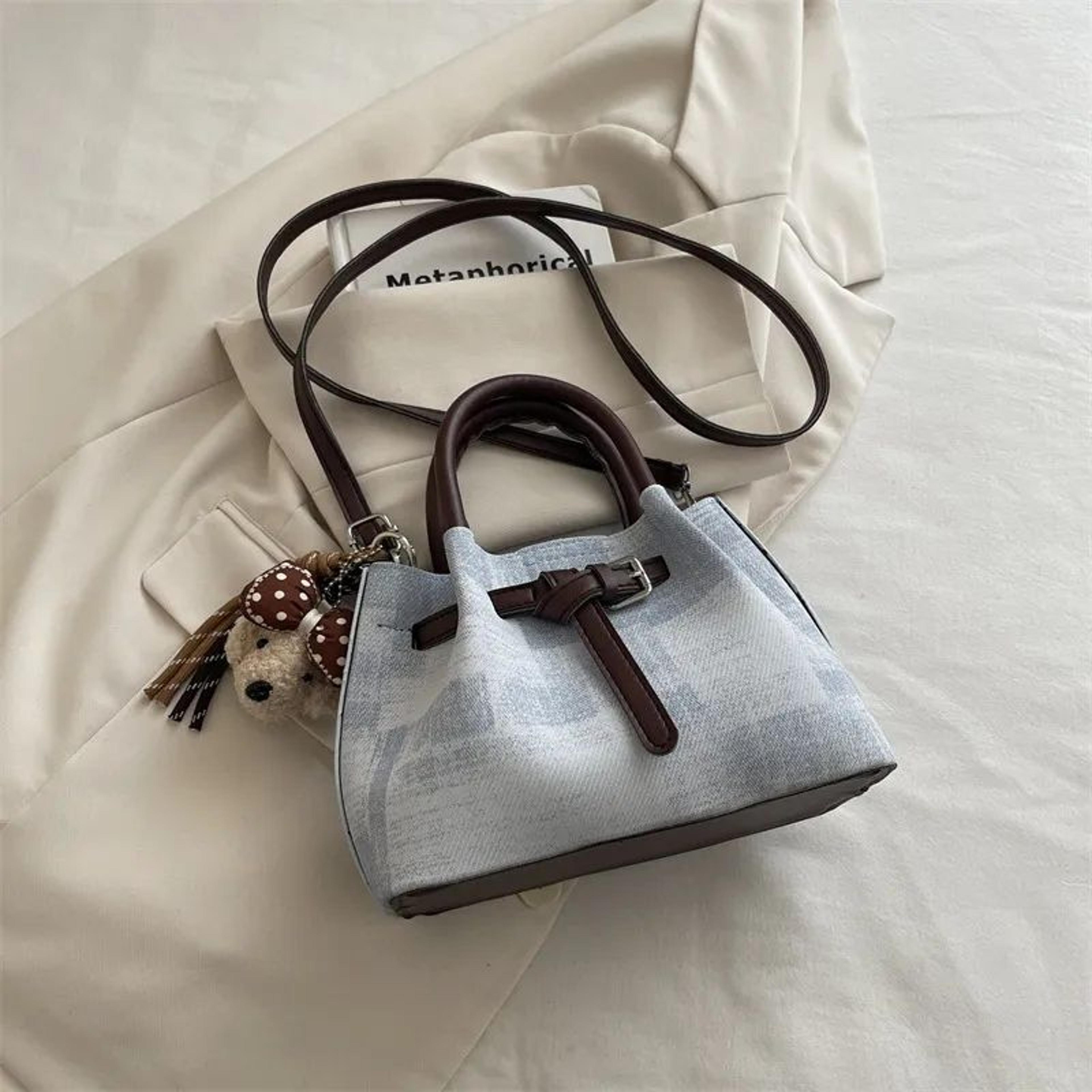 large capacity bucket bag for women shoulder and crossbody handbag