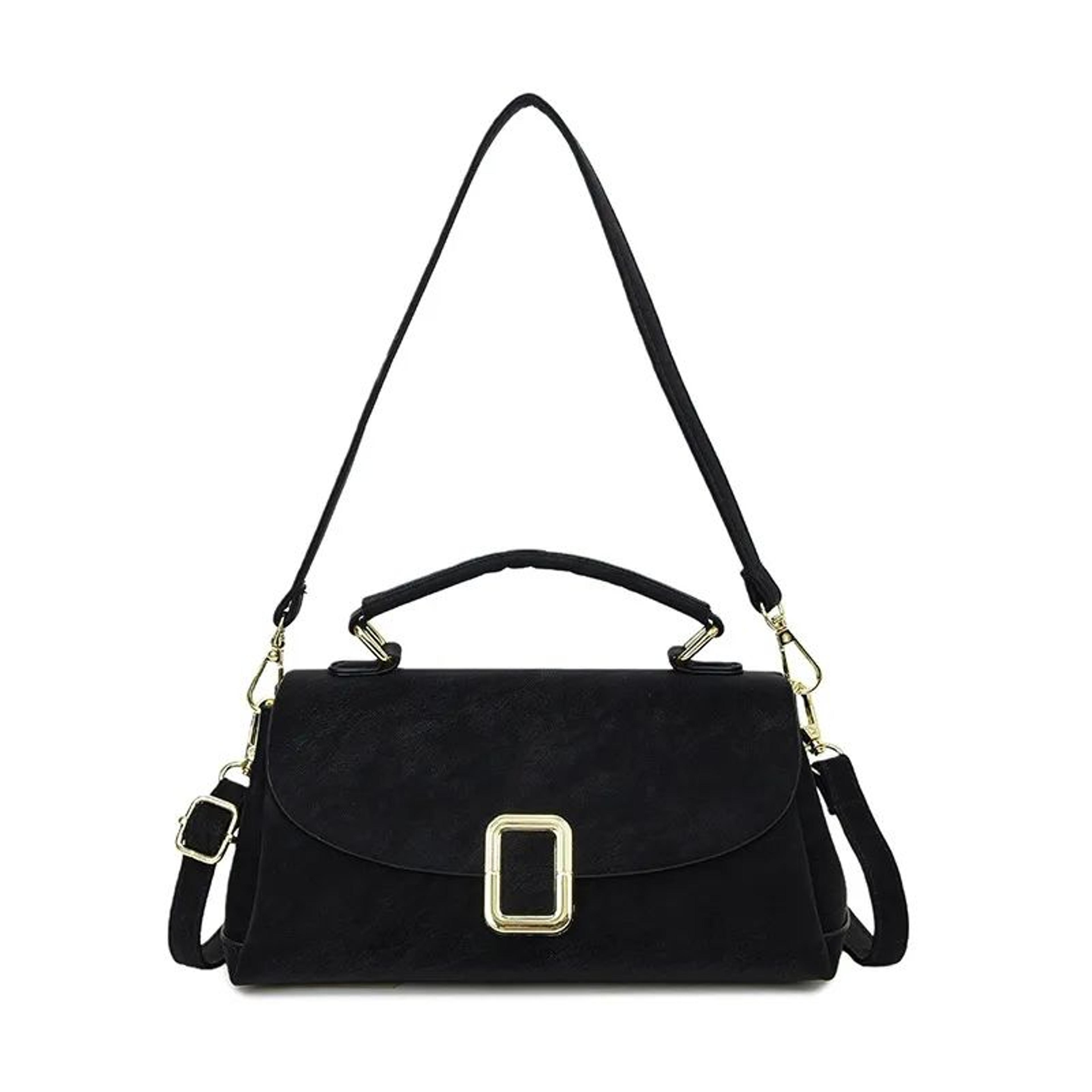Womens Textured Shoulder Bag With Crossbody Style And Elegant Design 1