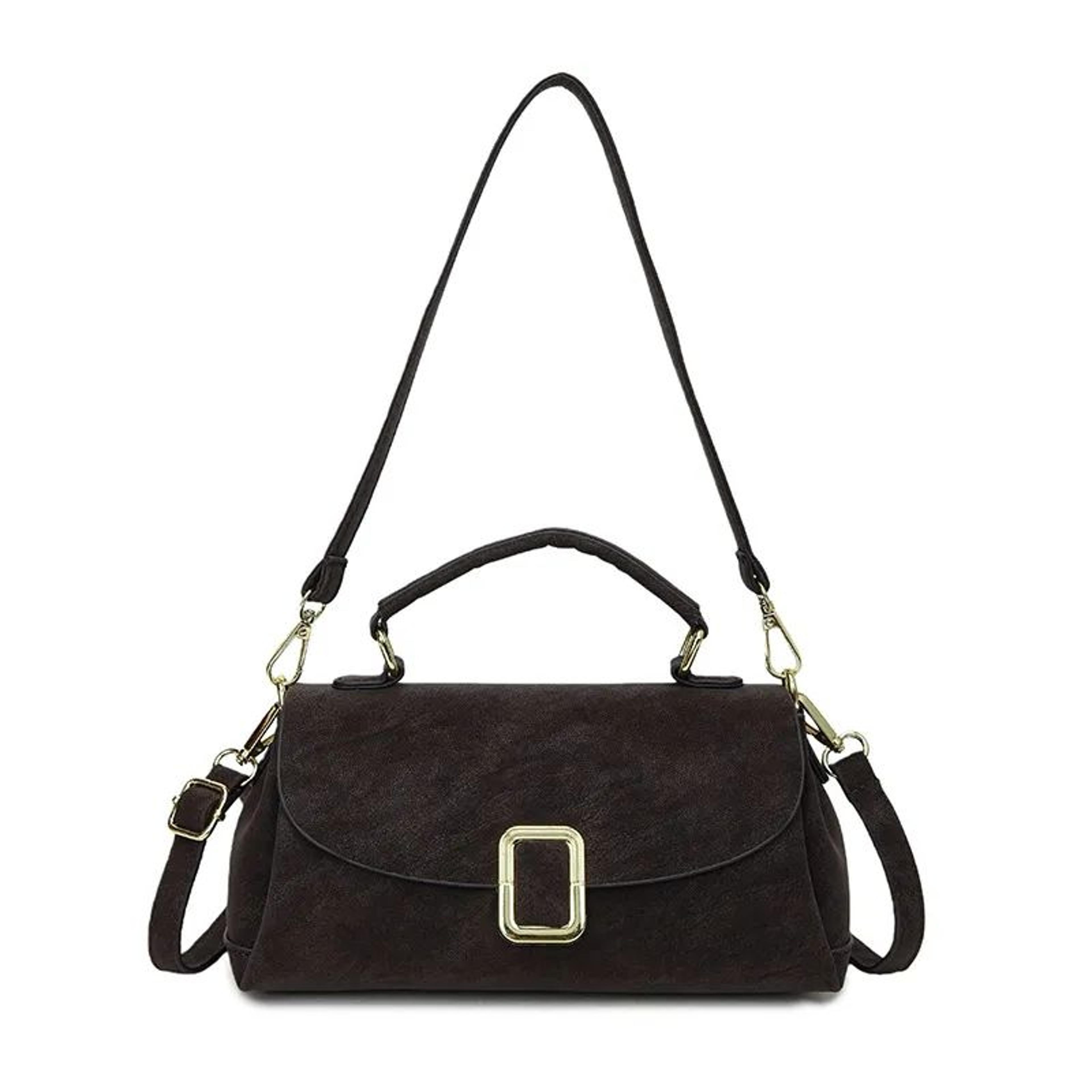 Womens Textured Shoulder Bag With Crossbody Style And Elegant Design 4