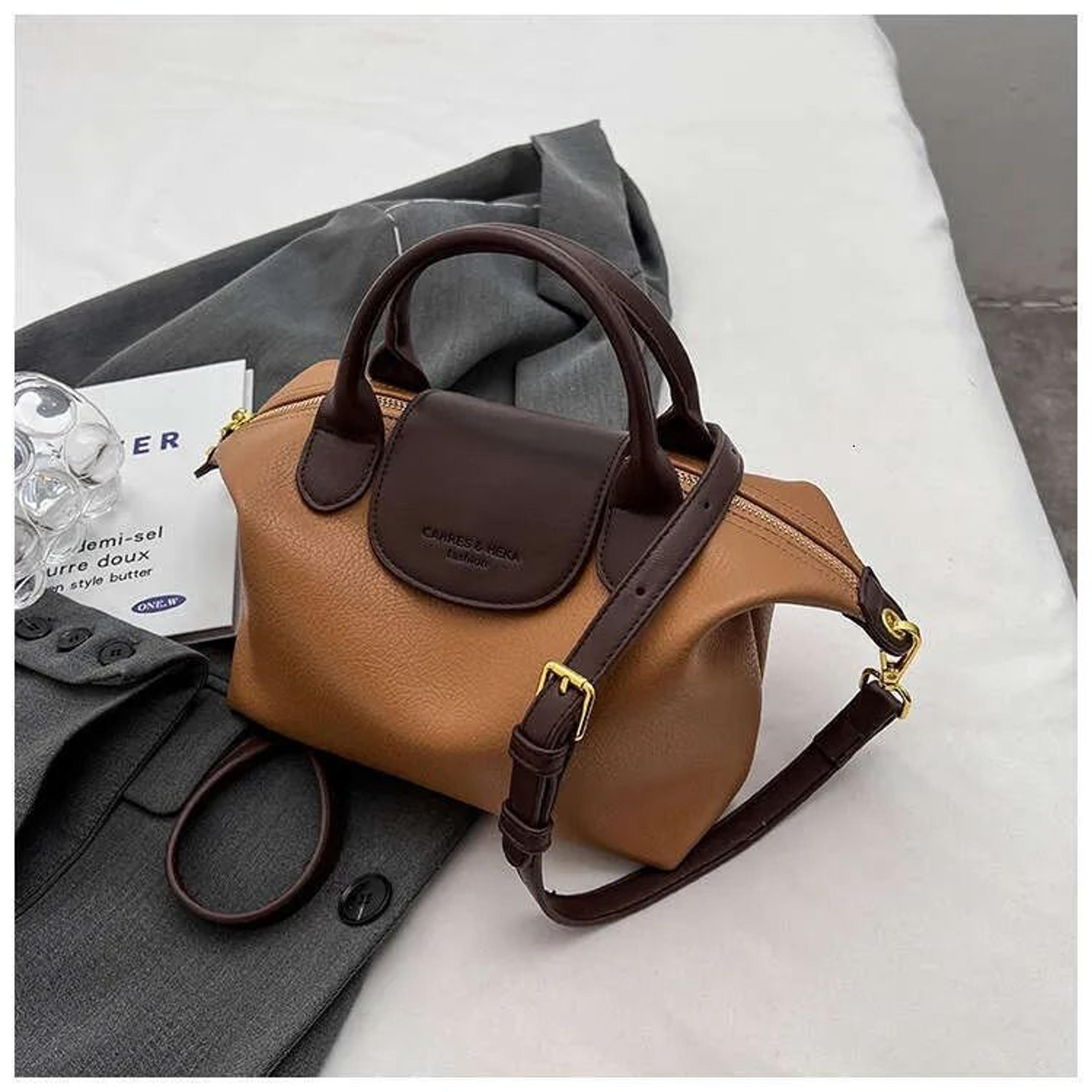 Women Large Capacity Commuter Handbag With Adjustable Shoulder And Crossbody Straps 1