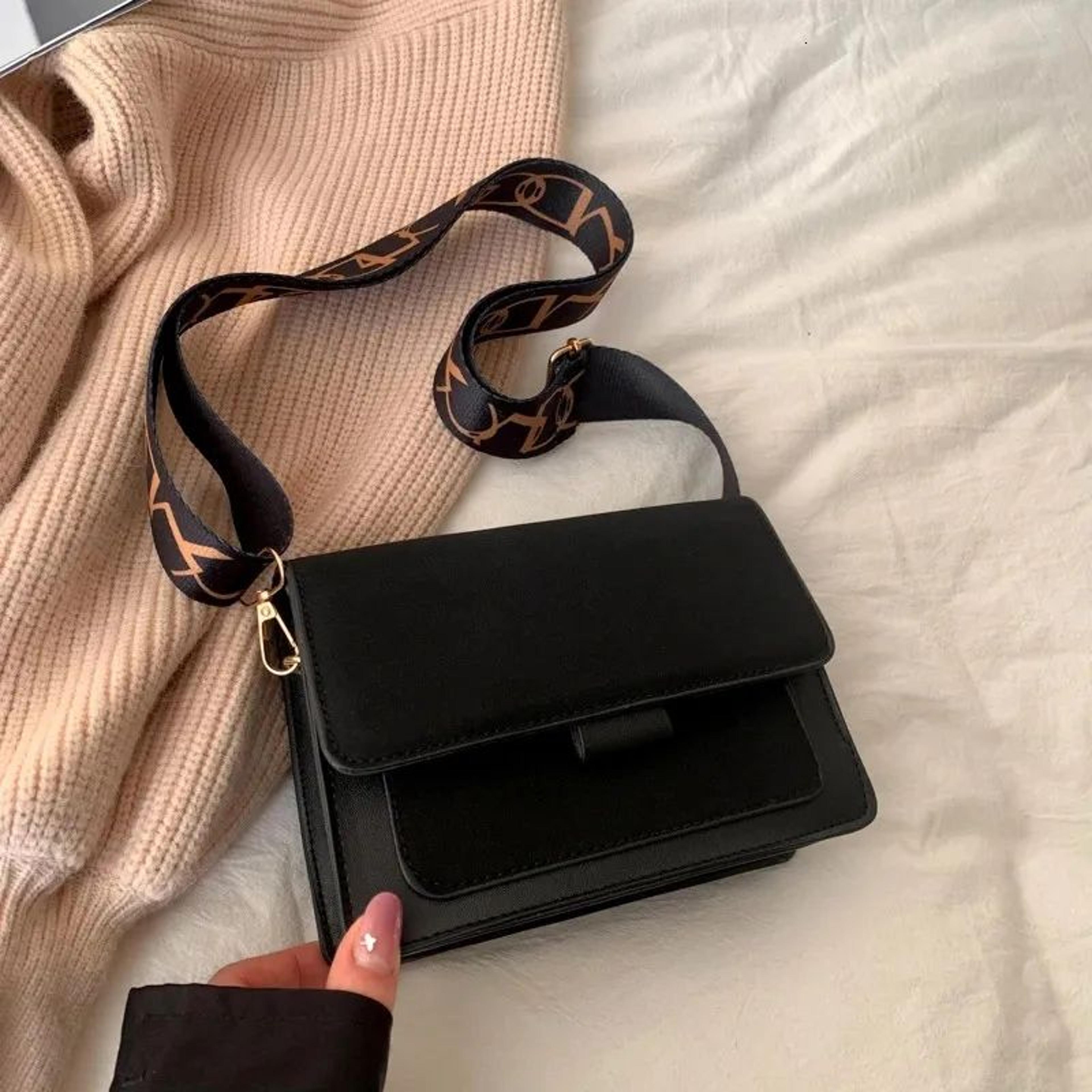 mini womens pu leather crossbody shoulder bag with compact wallet design