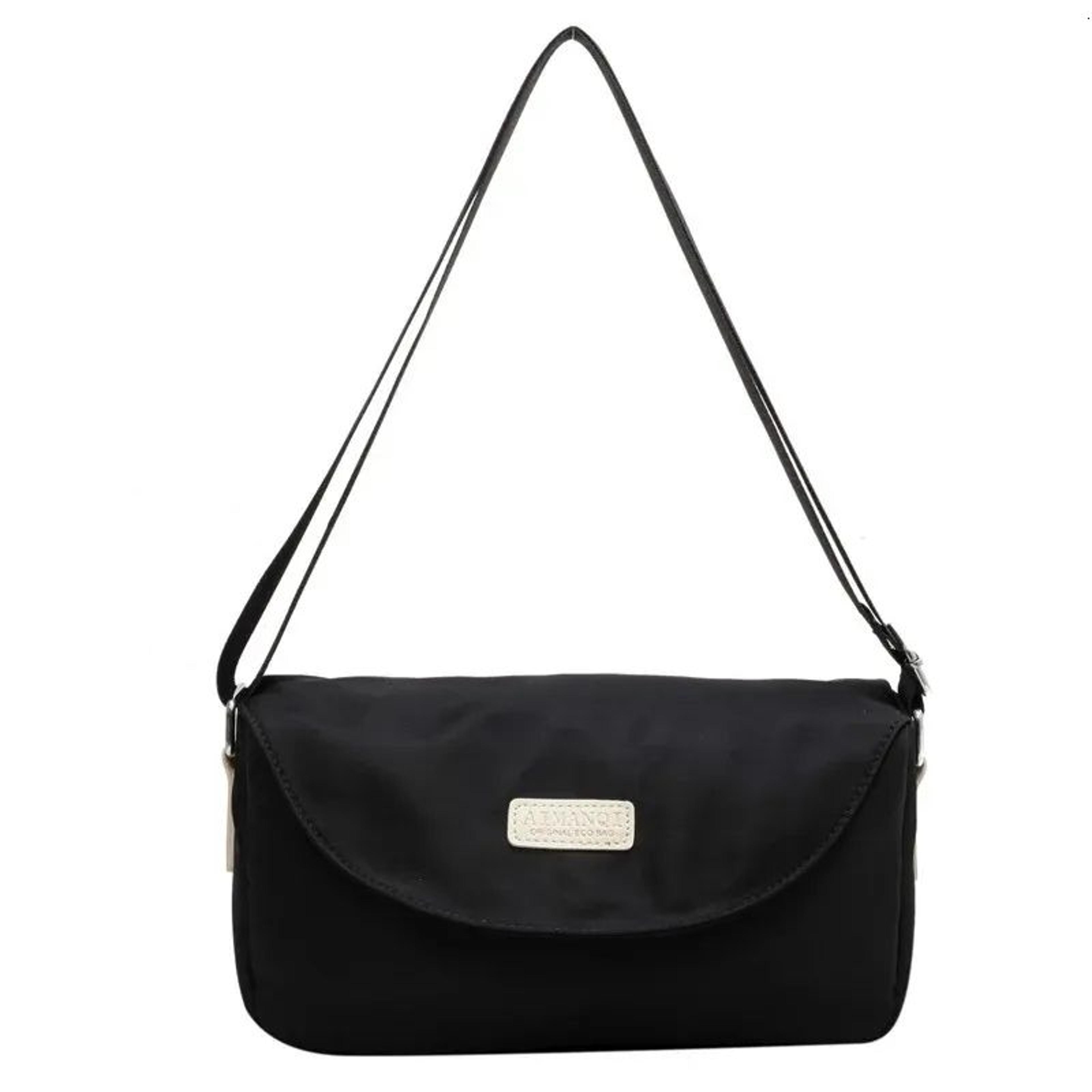 Women Lightweight Nylon Crossbody Bag Small Square Travel Shoulder Bag 1