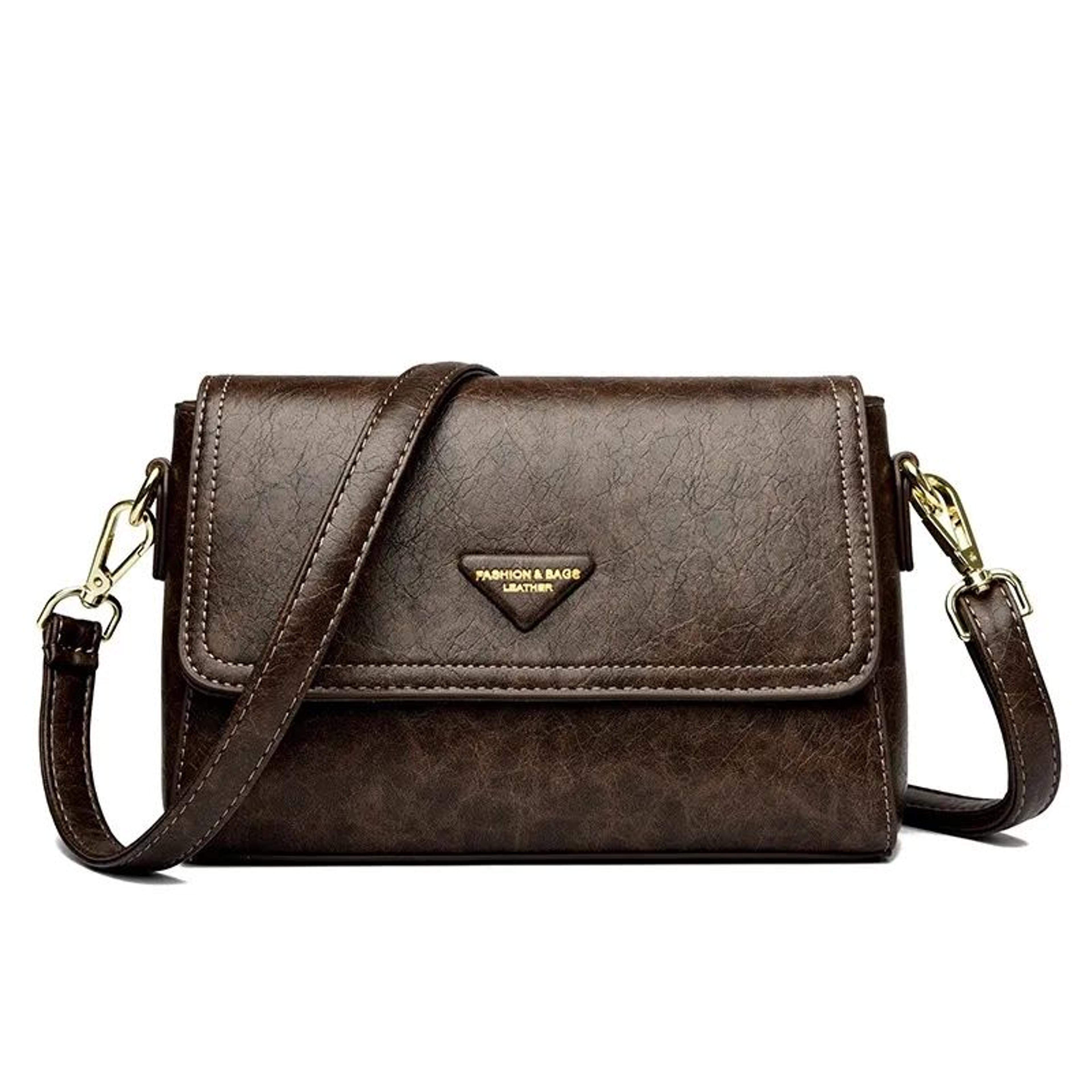 Women Large Capacity Shoulder Bag With Adjustable Crossbody Strap 1