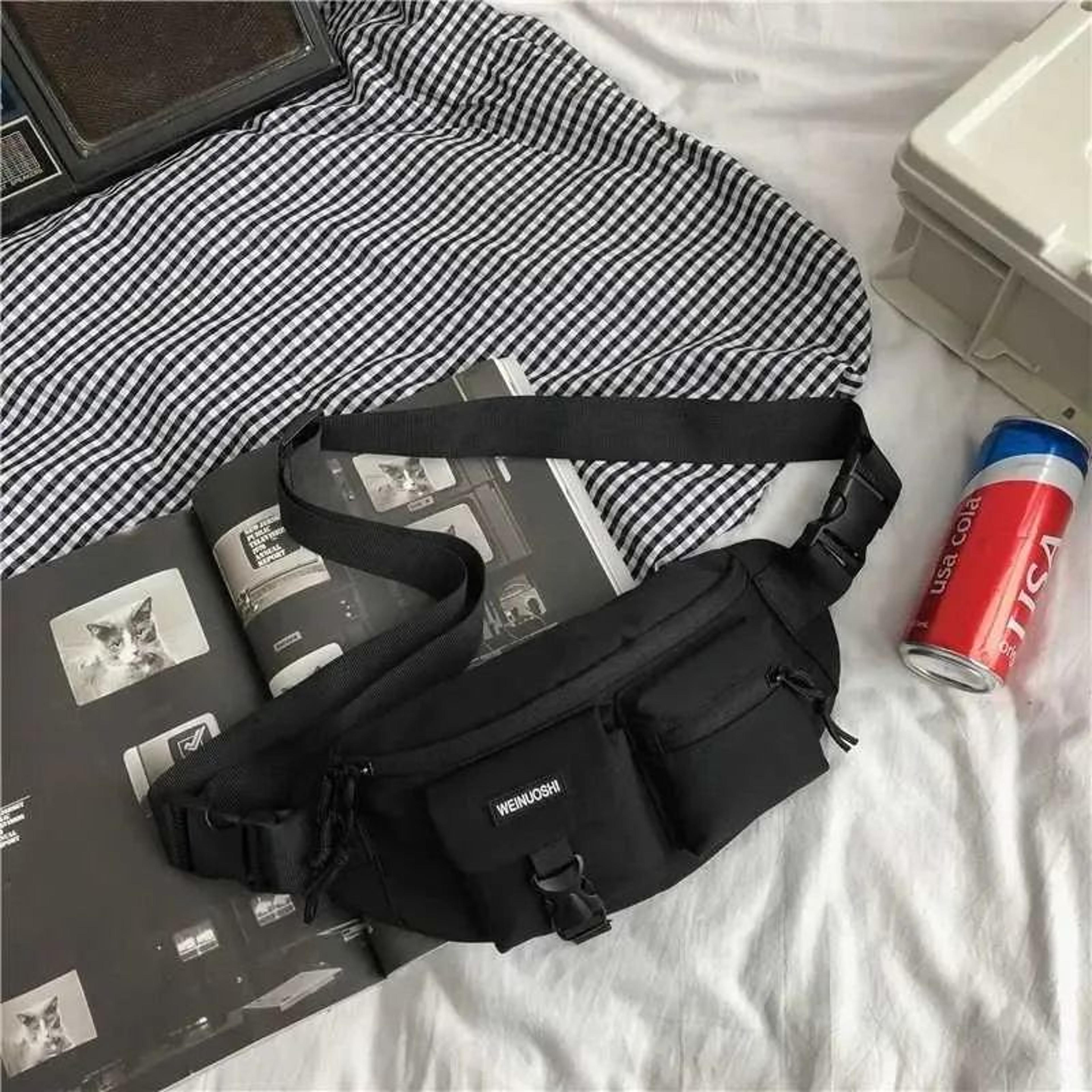 crossbody chest bag with adjustable strap for men and women
