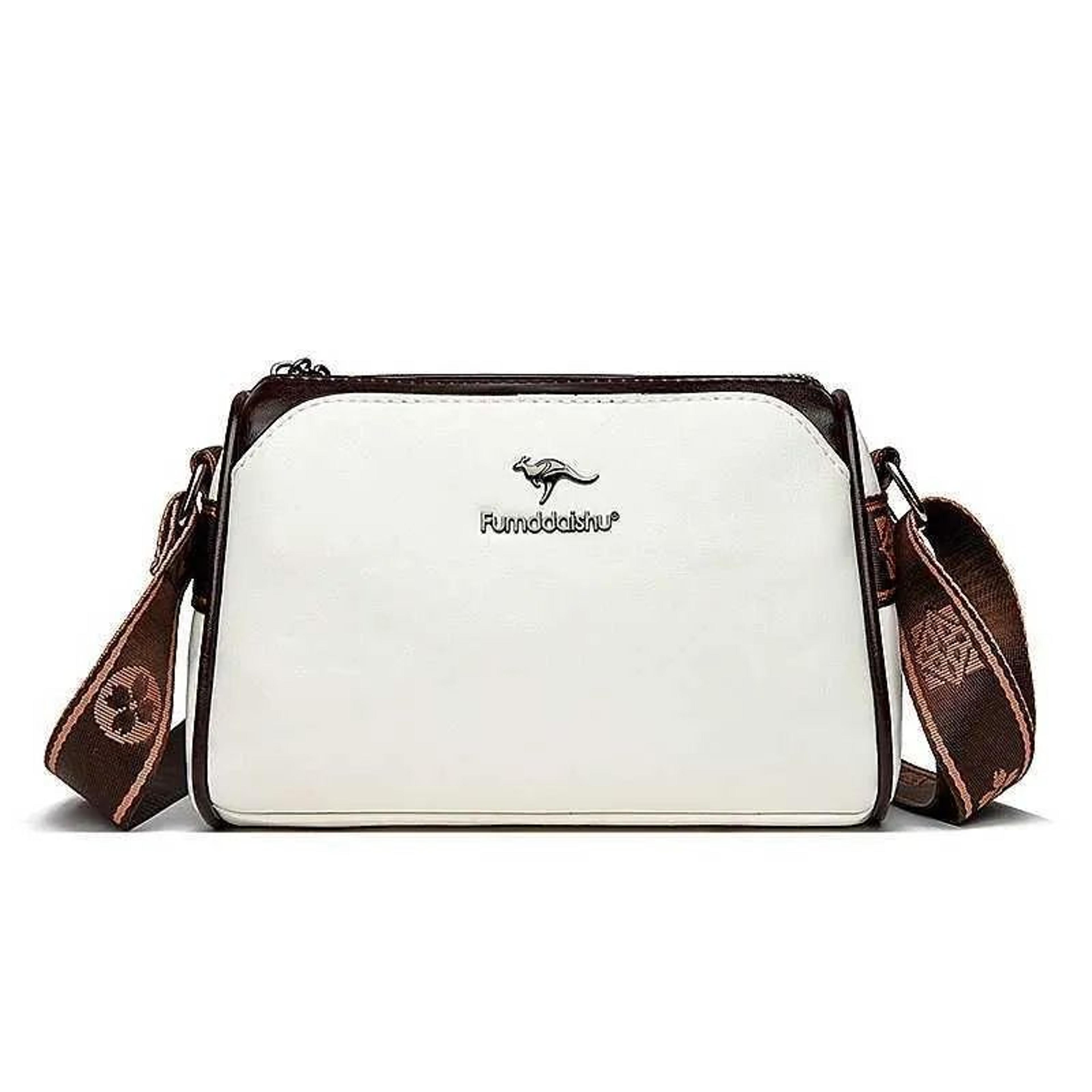 Genuine Leather Crossbody Wallet For Women With Adjustable Strap And Card Slots 2