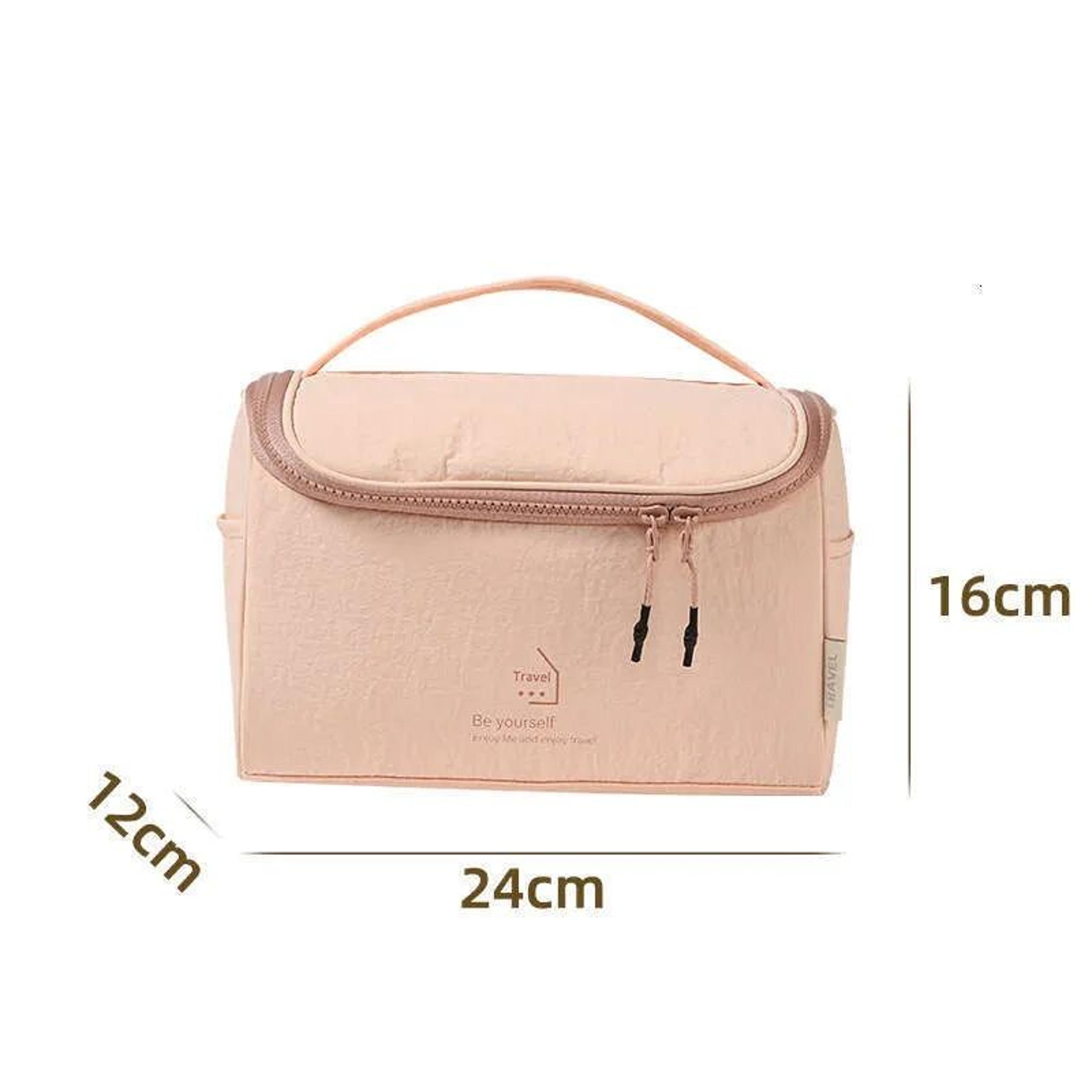 Large Capacity Nylon Makeup Bag Portable Travel Cosmetic Organizer 1