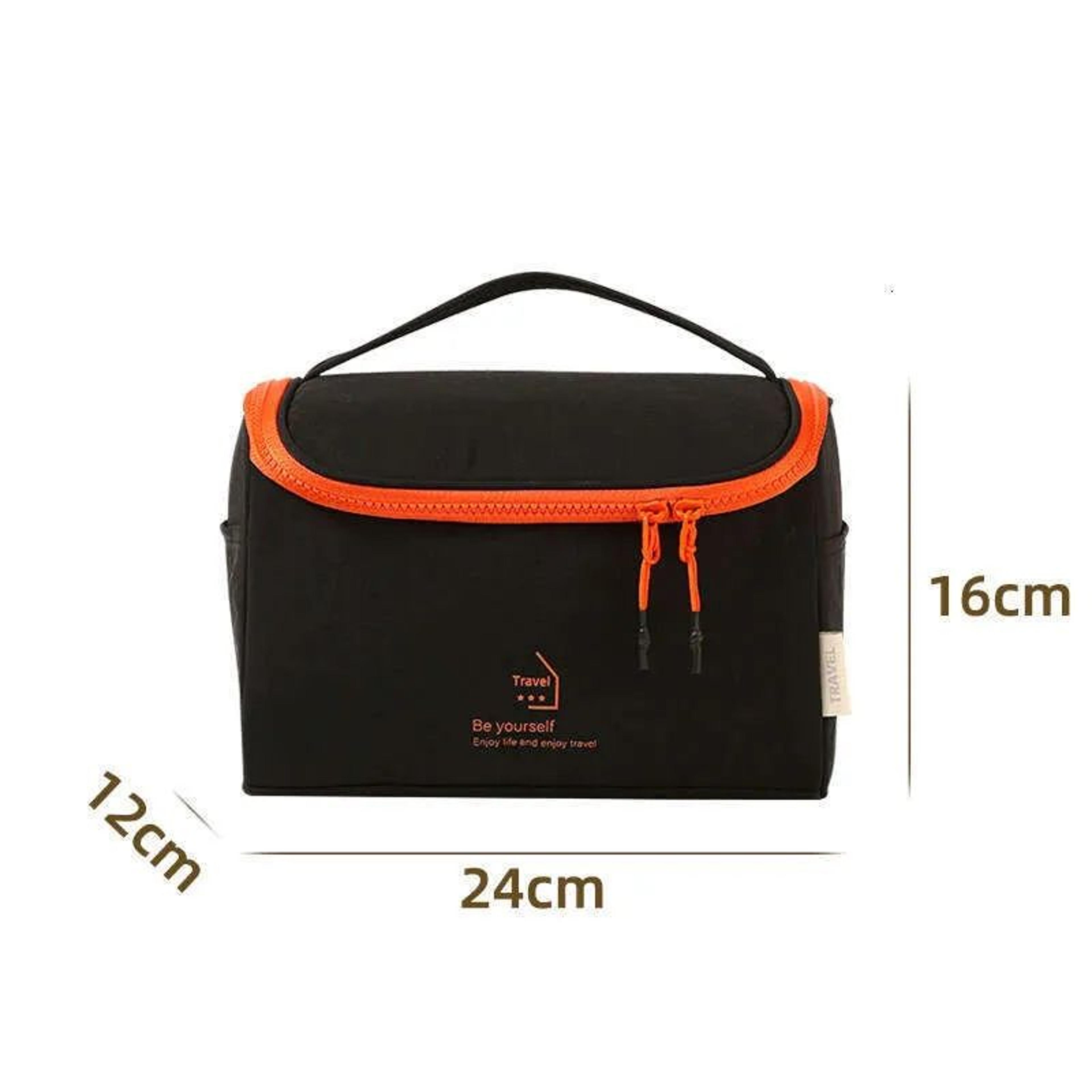 Large Capacity Nylon Makeup Bag Portable Travel Cosmetic Organizer 3