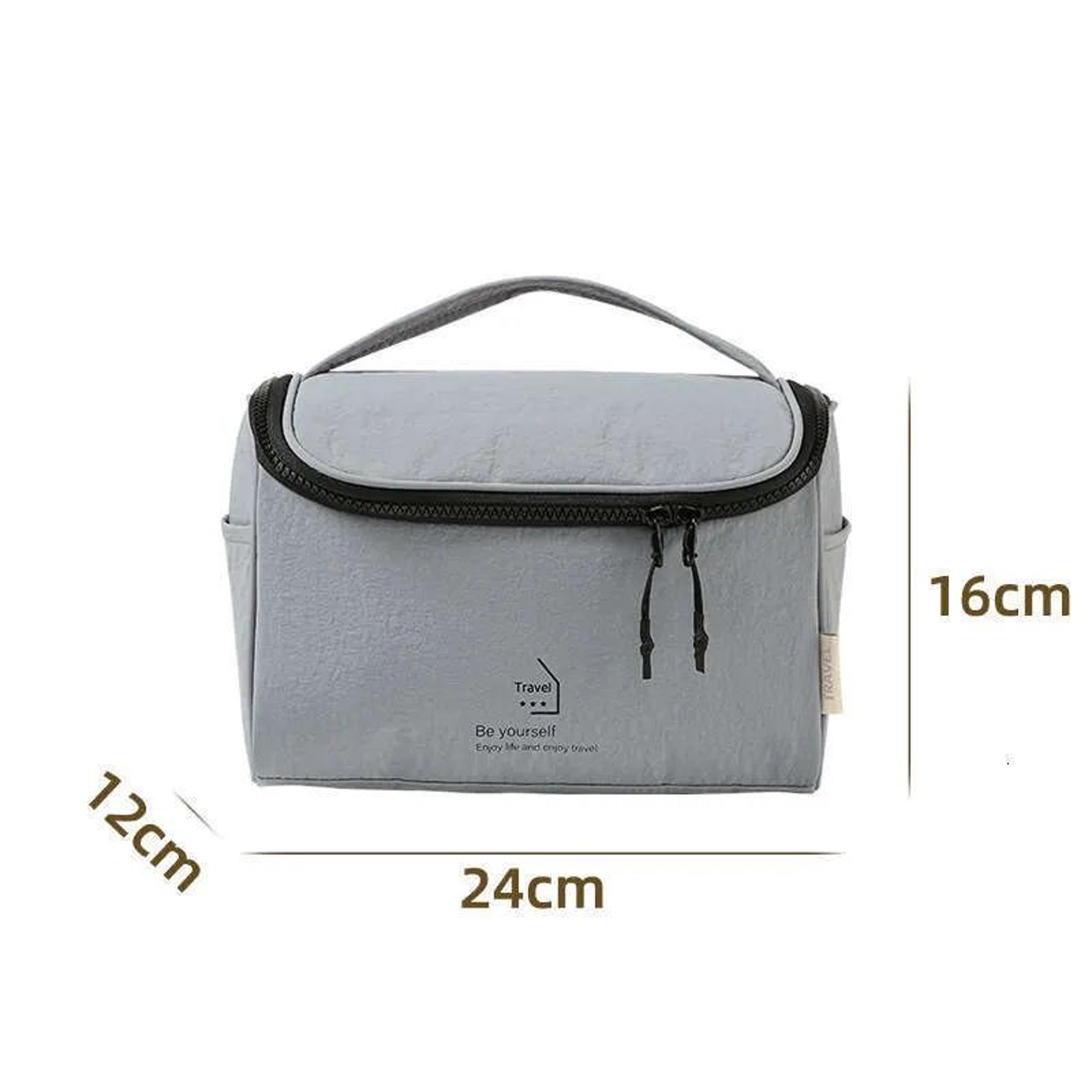Large Capacity Nylon Makeup Bag Portable Travel Cosmetic Organizer 4