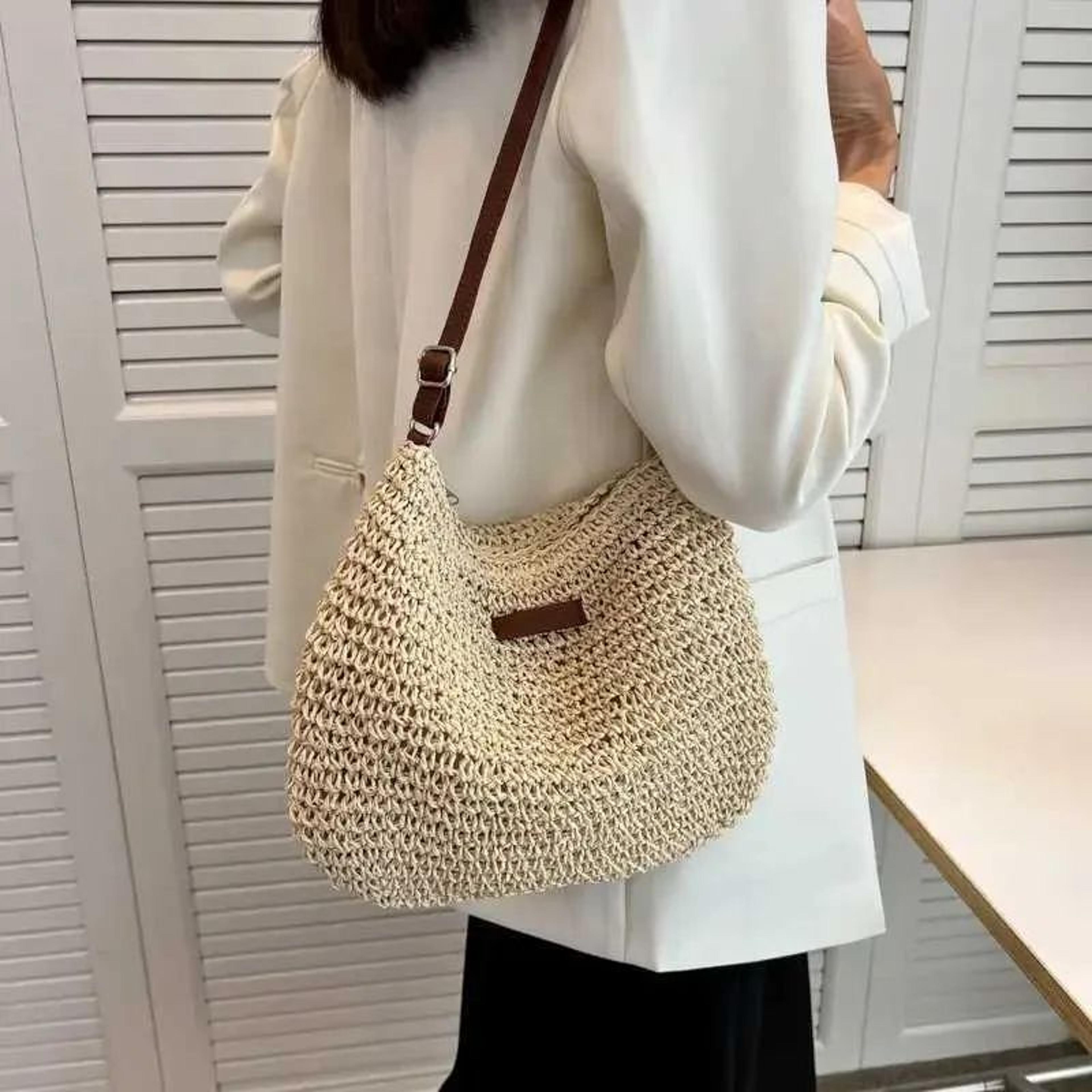 Mens Mini PU Crossbody Bag With Y2K Woven Design And Adjustable Strap 2