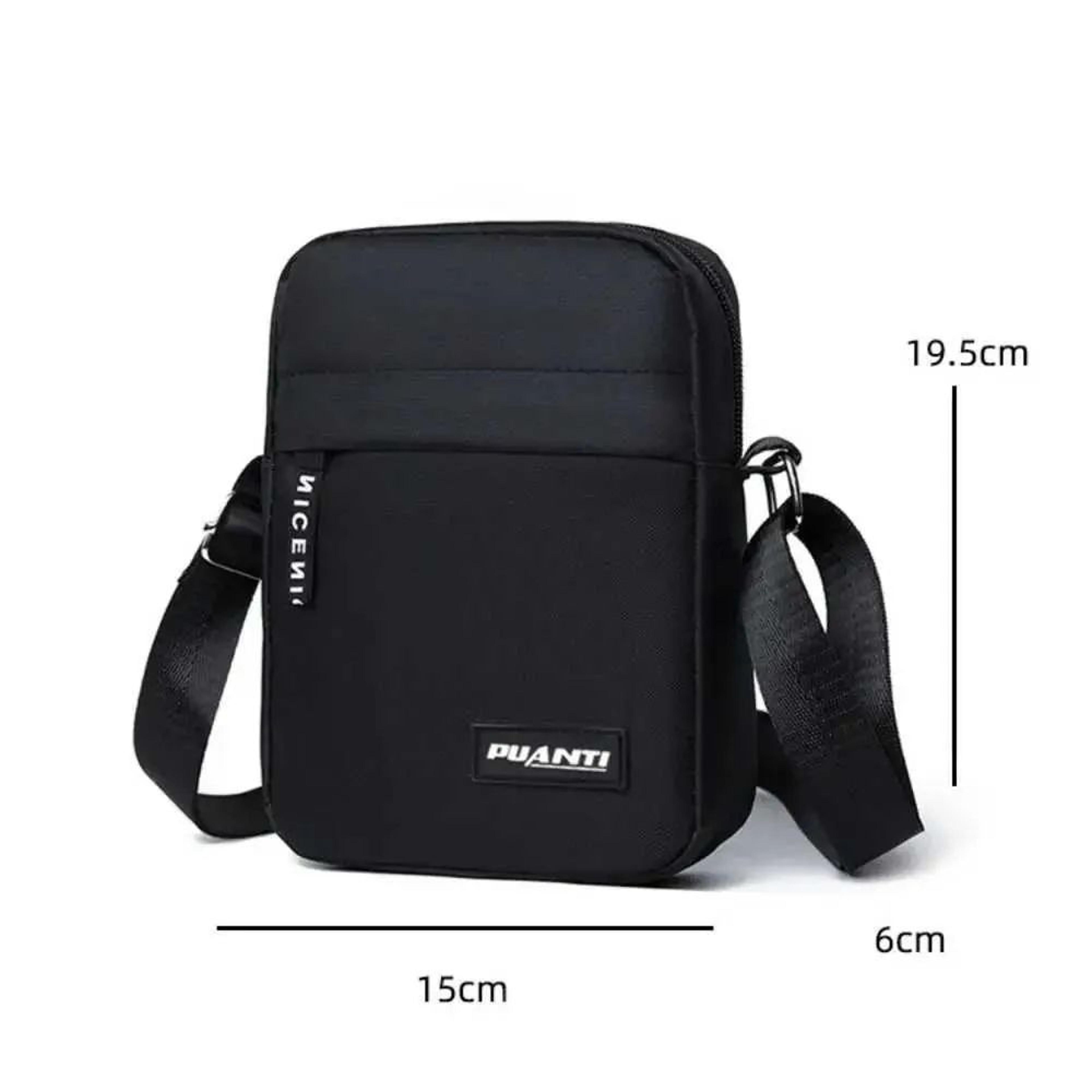 Mens Mini Nylon Crossbody Shoulder Bag Lightweight WaterResistant Casual Bag 4