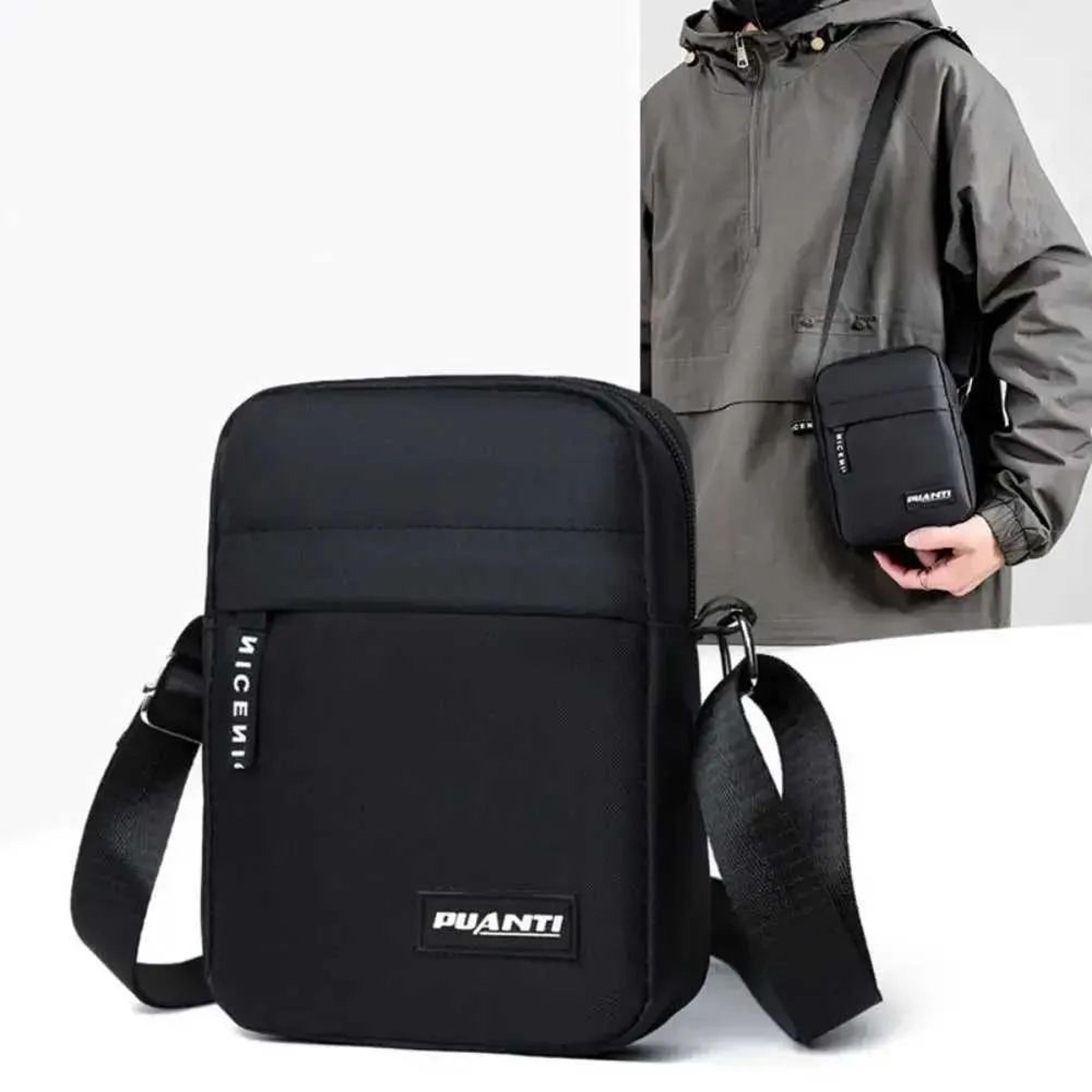 Mens Mini Nylon Crossbody Shoulder Bag Lightweight WaterResistant Casual Bag 3