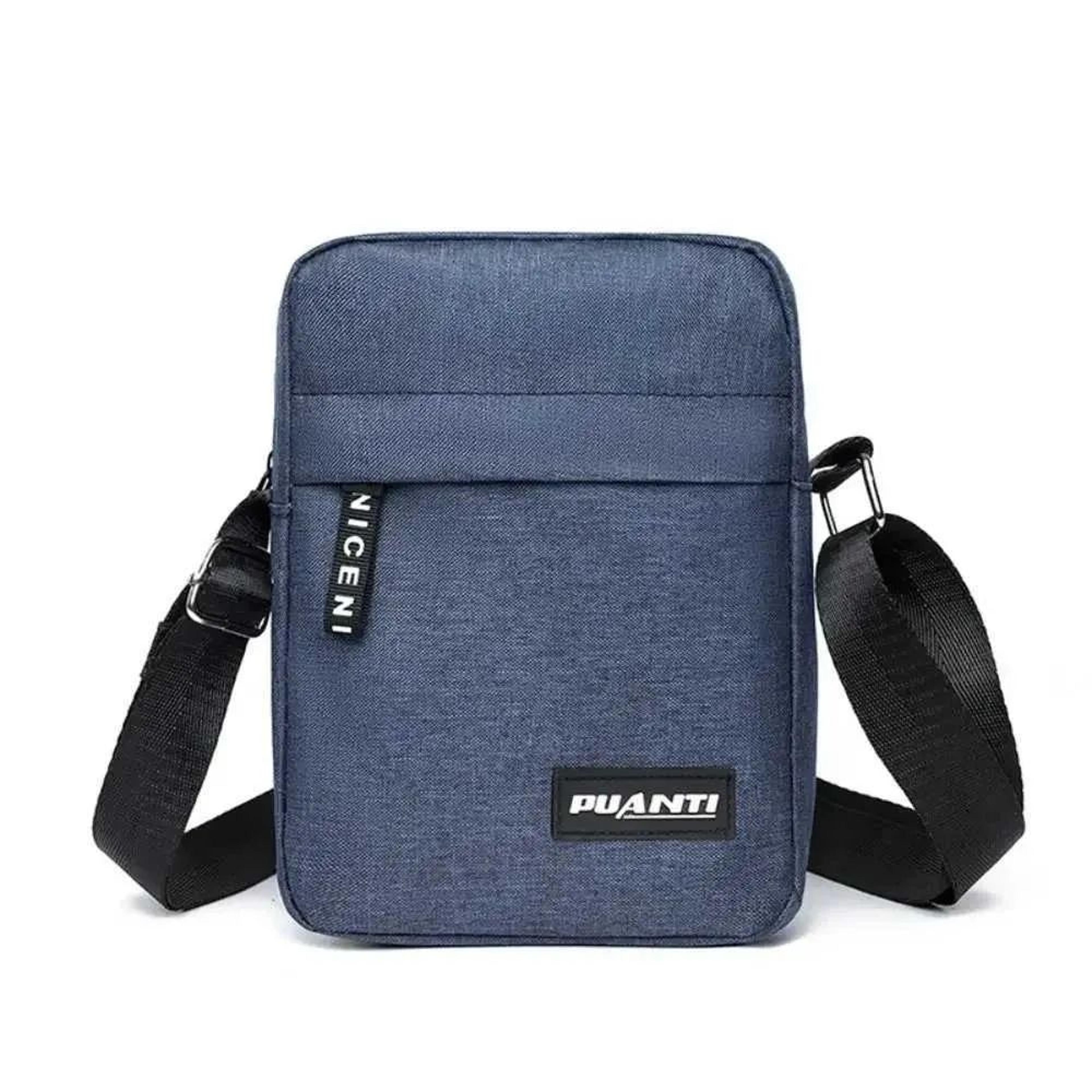 mens mini nylon crossbody shoulder bag lightweight water-resistant casual bag