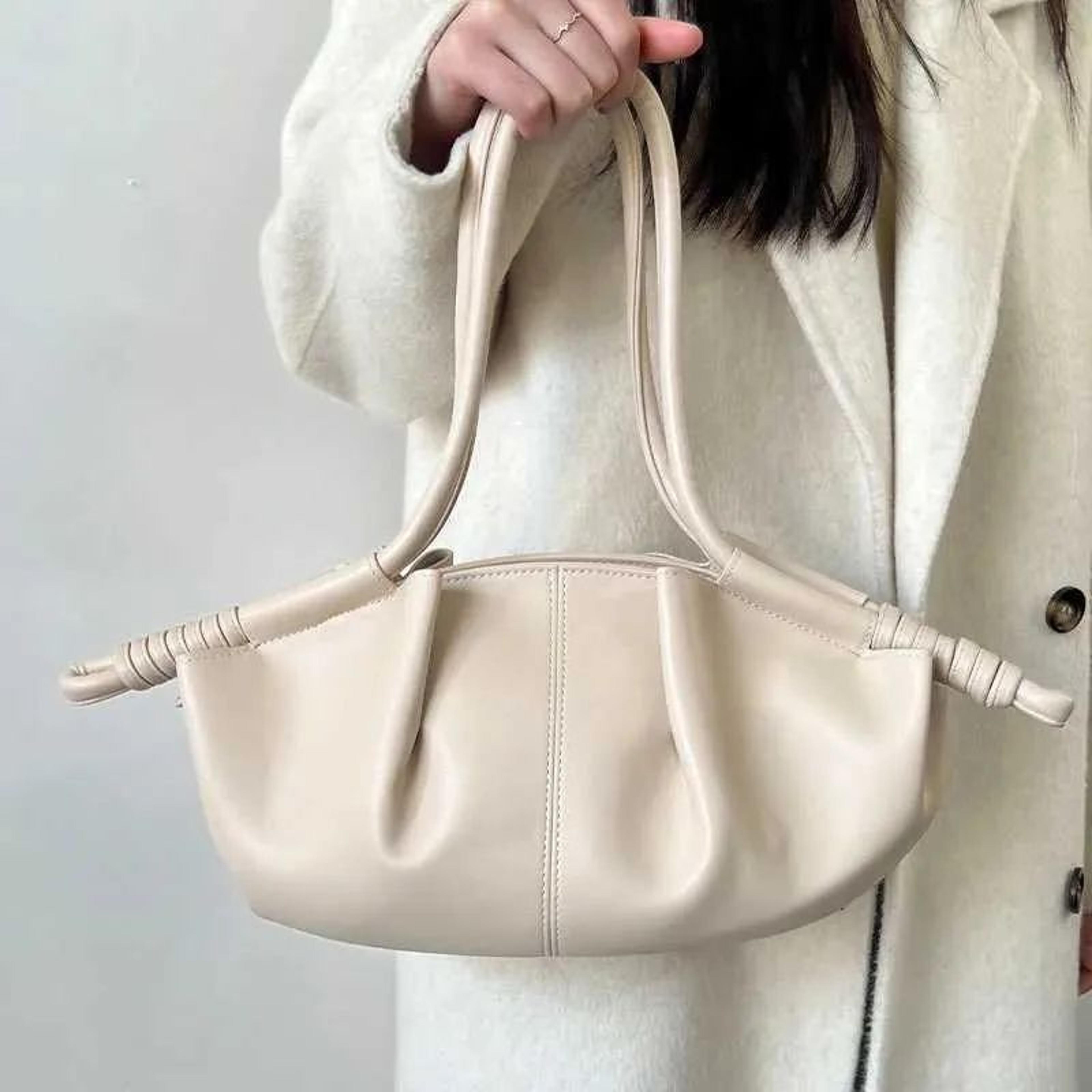 Cloud Dumpling Drawstring Crossbody Bag For Women With Adjustable Shoulder Strap 1