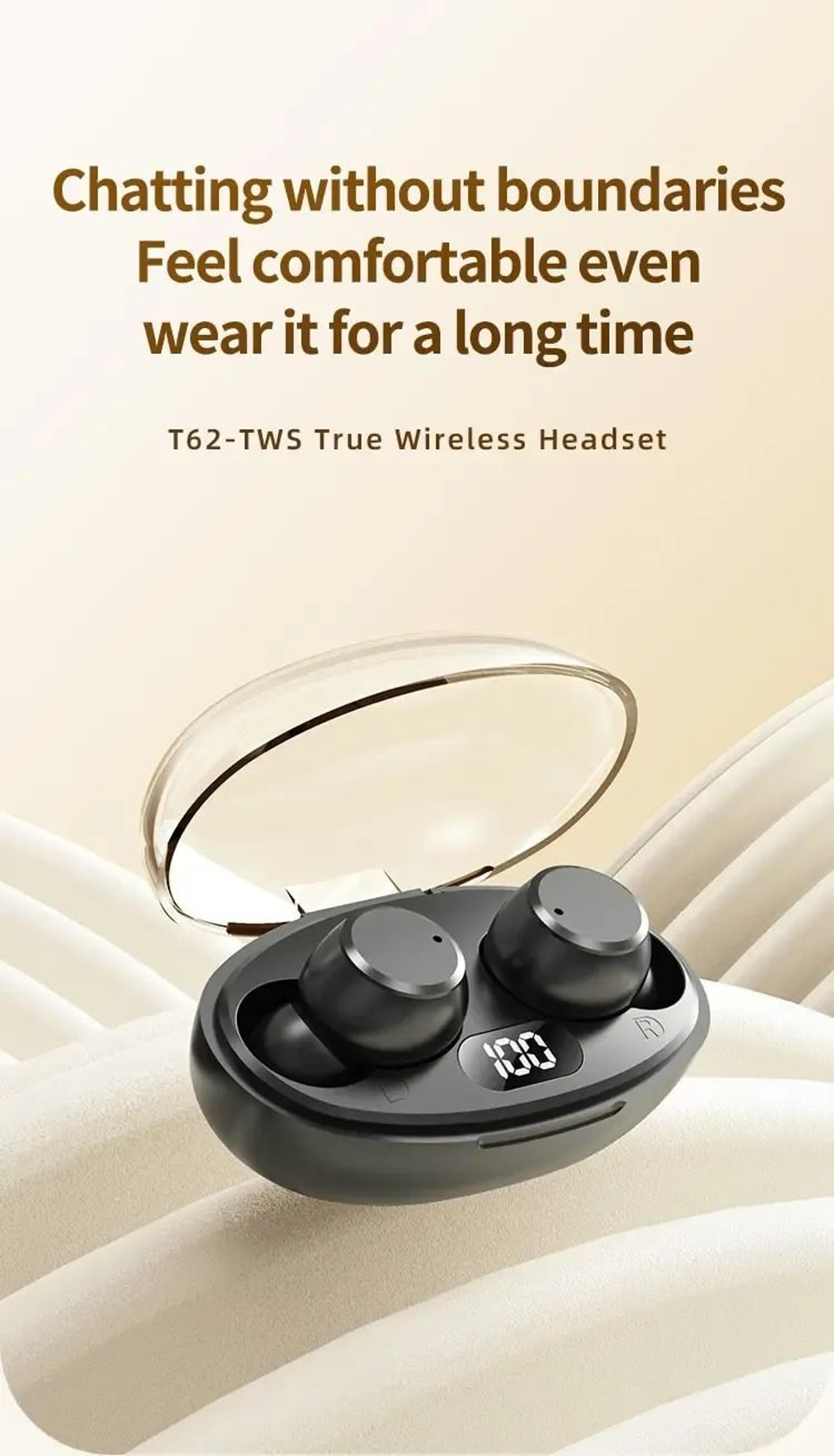 Wireless Bluetooth Earbuds With Touch Control And Digital Display 6