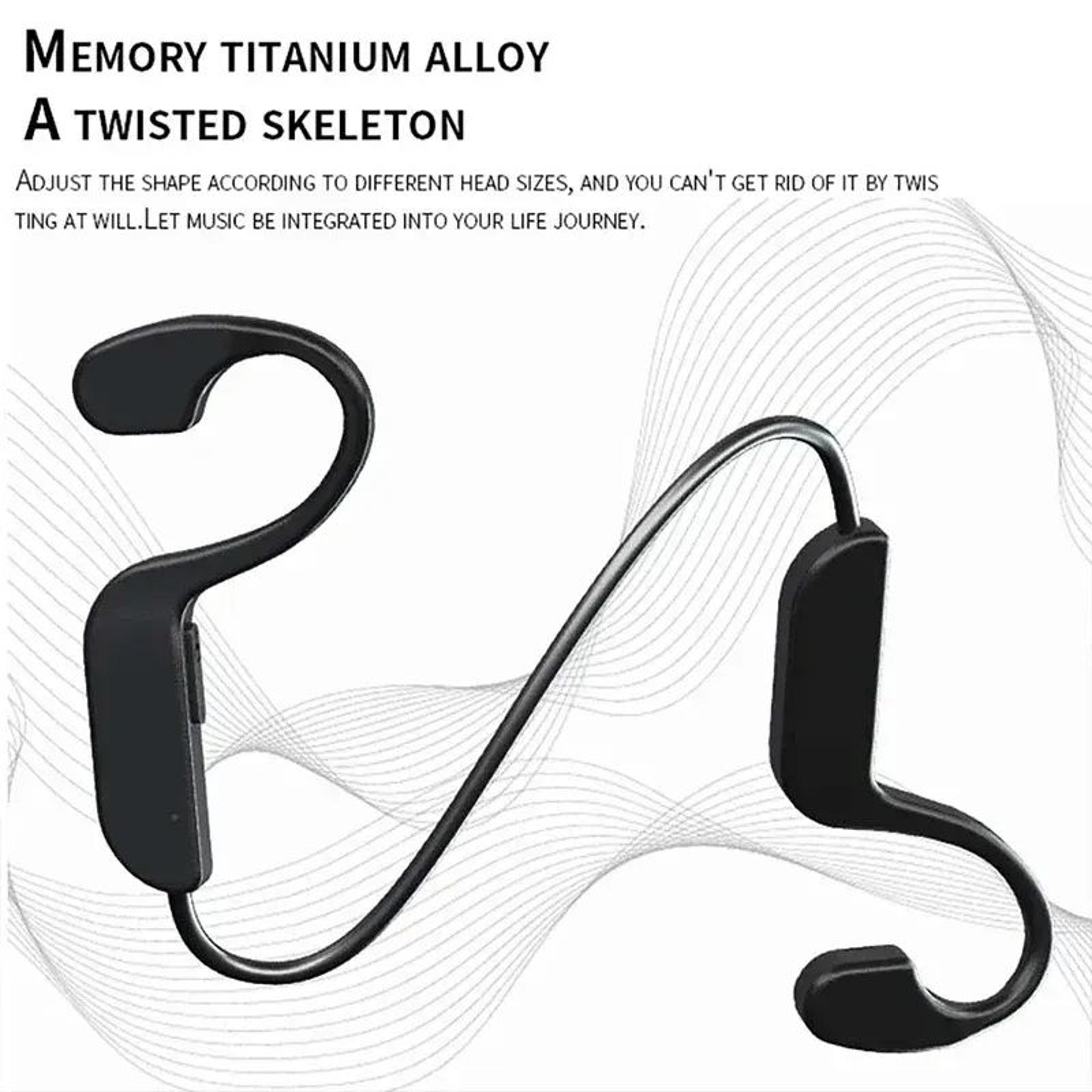 Bone Conduction Wireless Headphones With Bluetooth 50 And 8Hour Playtime 2