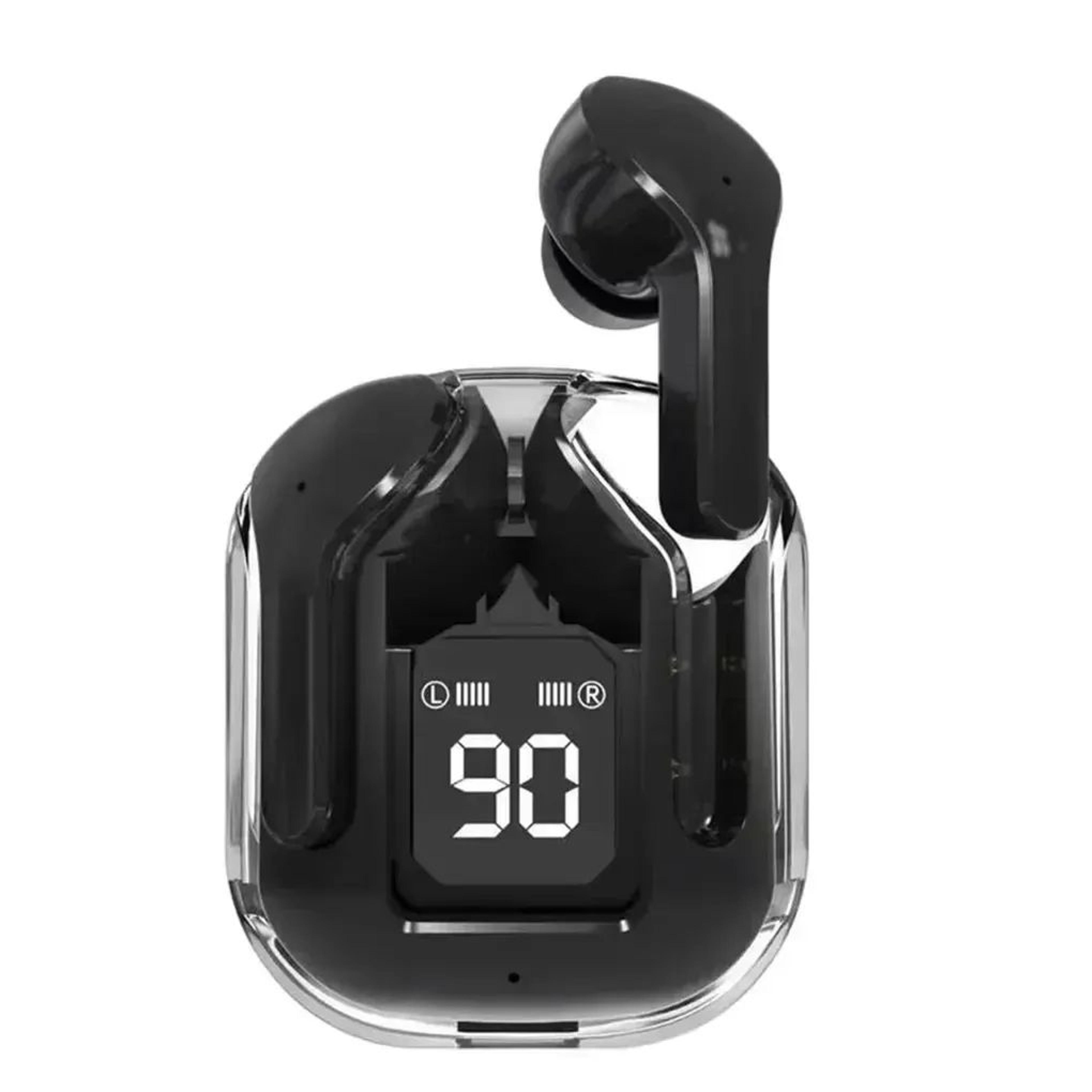 air wireless bluetooth earbuds with enc mic and led battery display
