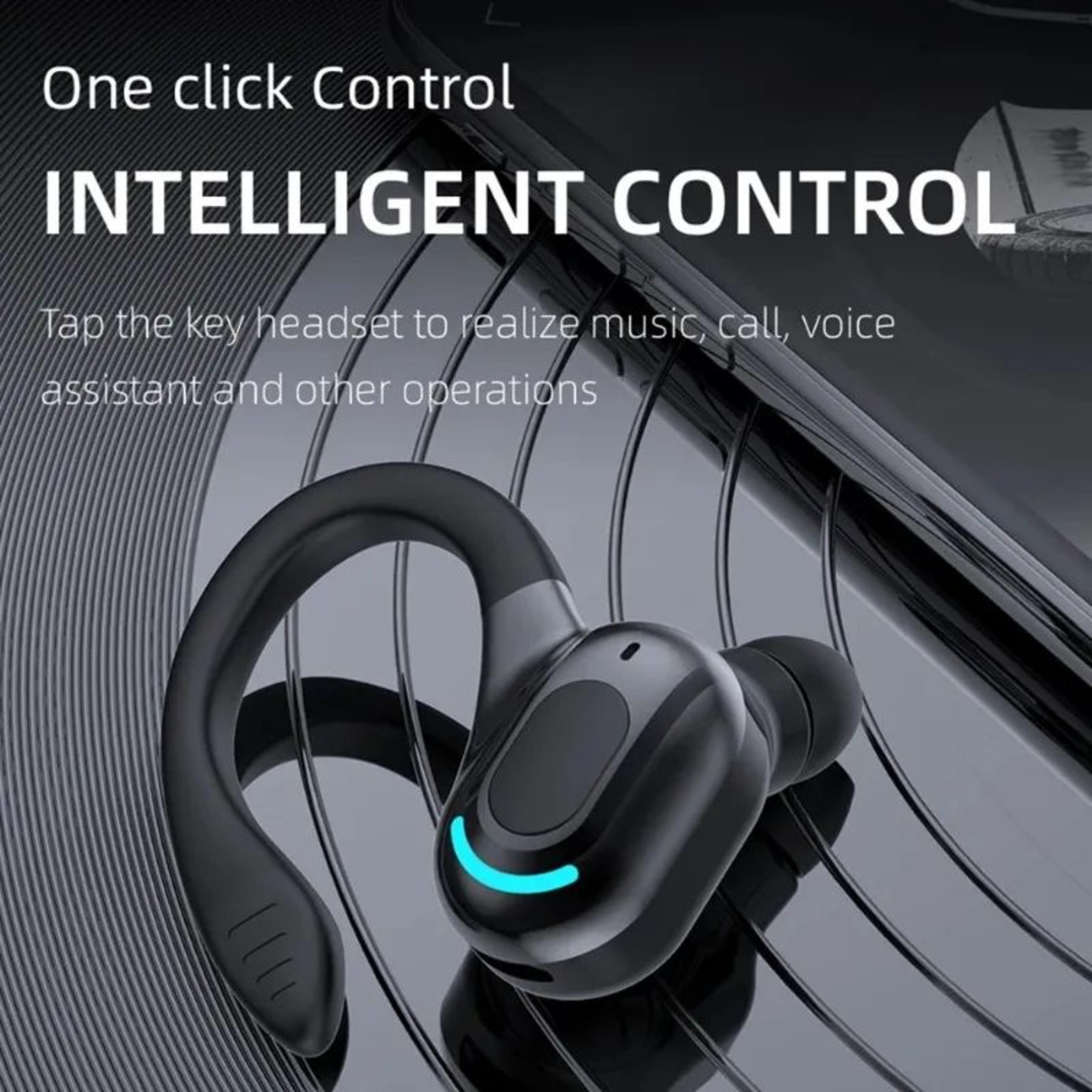 Bluetooth Wireless Earbuds With Ear Hooks And Noise Cancellation 5